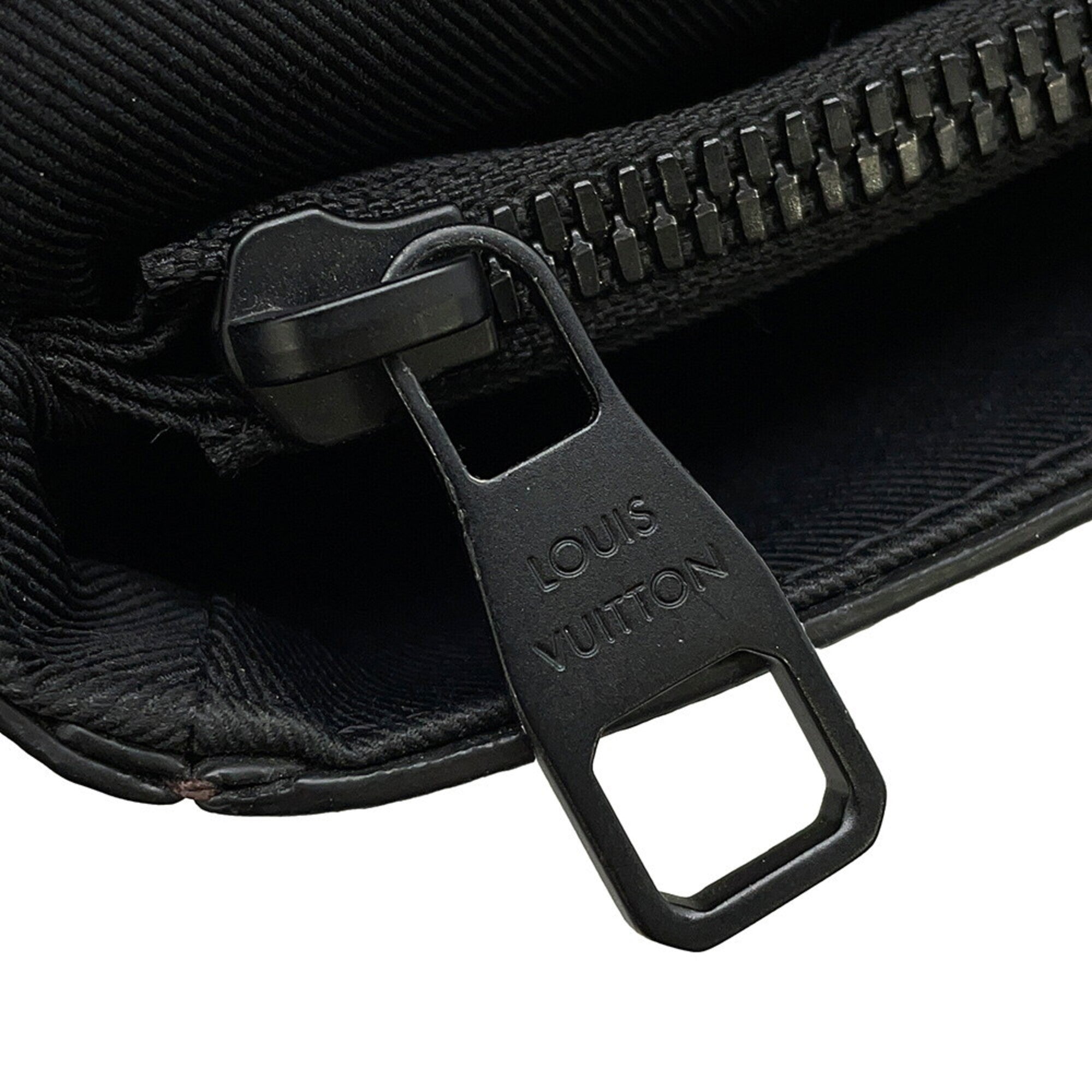 Louis Vuitton Monogram Macassar Noir Monogram Handbag Sling Bag (Pre-Owned)