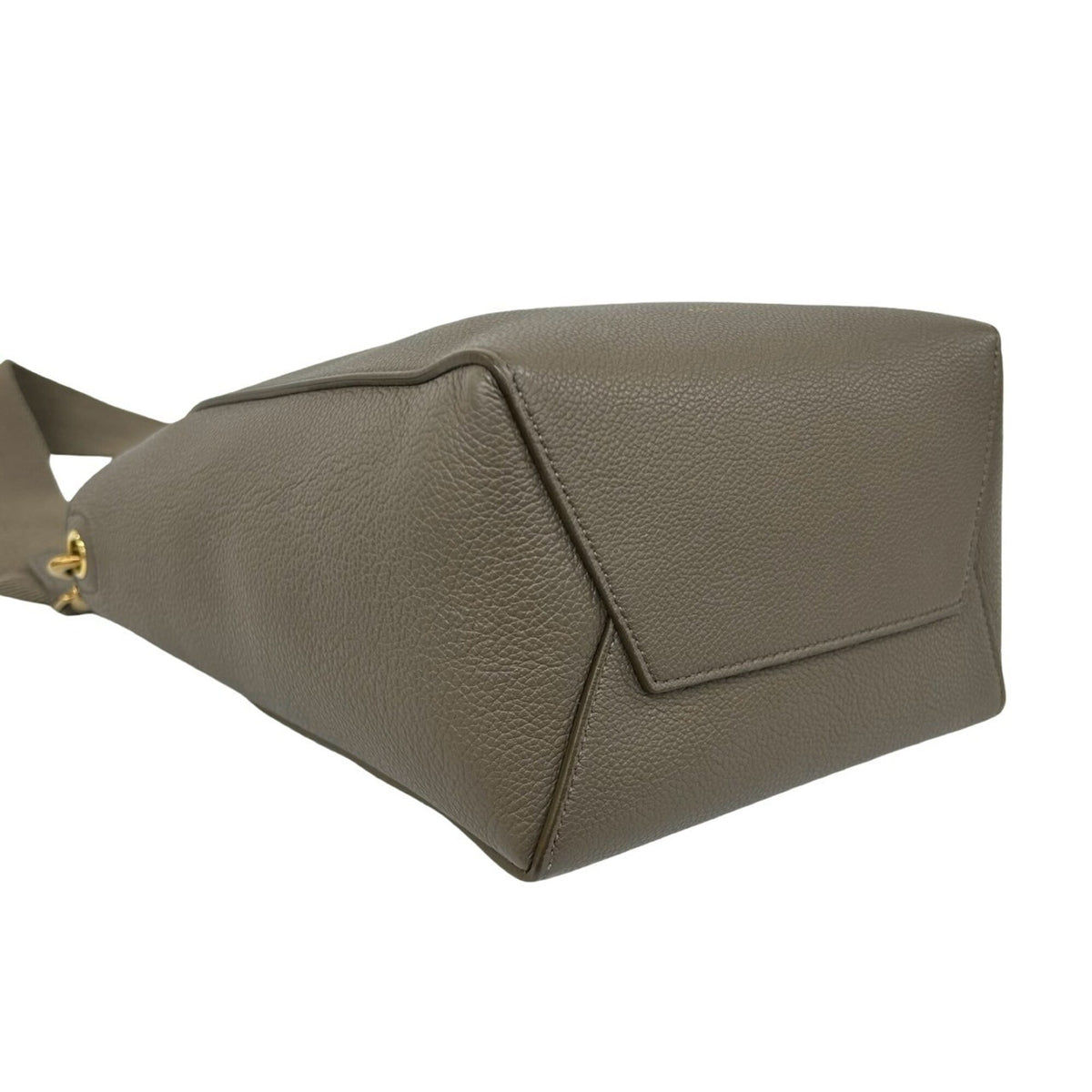 Celine Beige Leather Crossbody Bag Shoulder Bag (Pre-Owned)