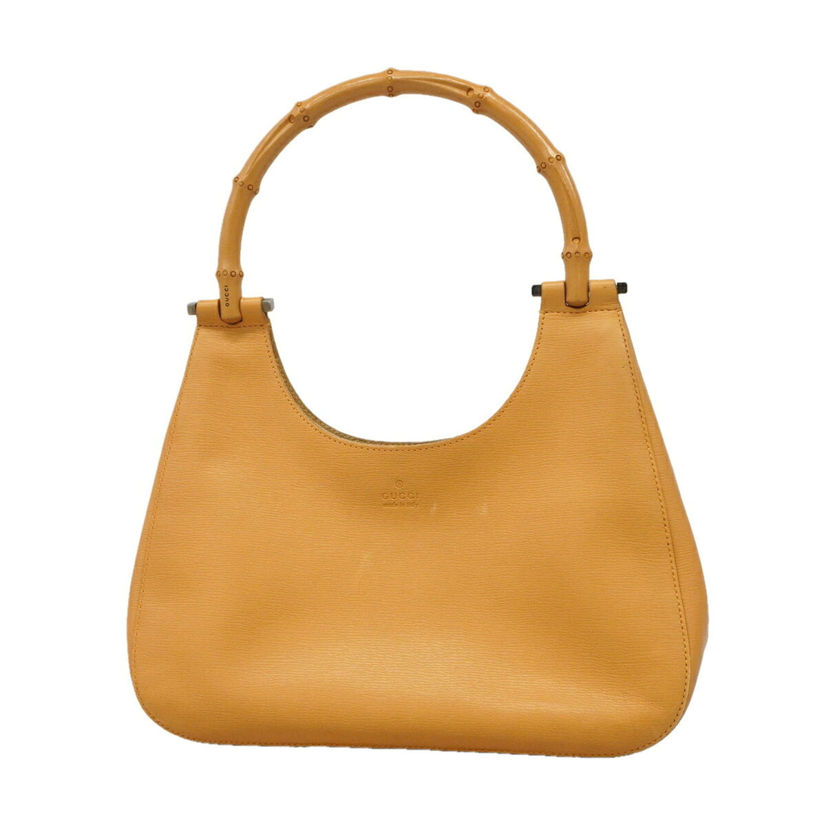 Gucci Light Brown Leather Handbag (Pre-Owned)