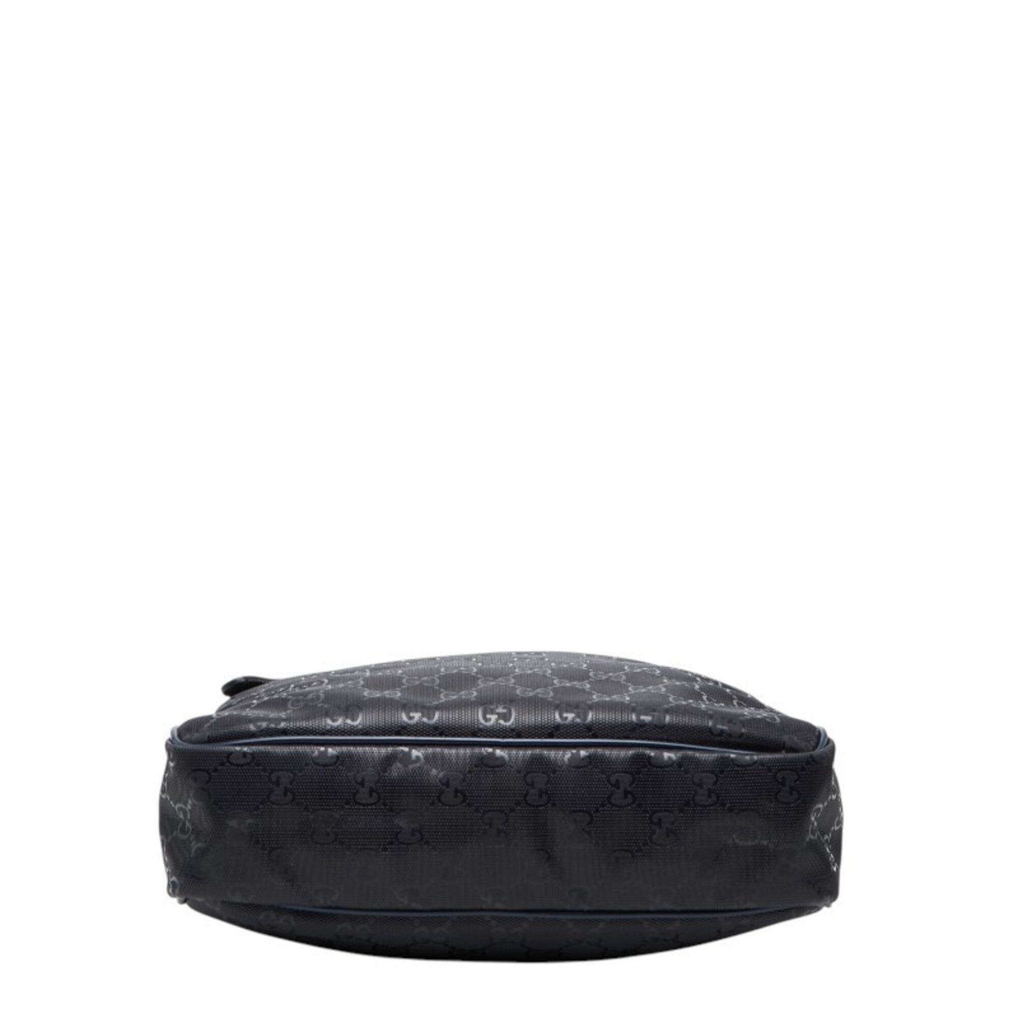 Gucci Black Pvc Leather Shoulder Bag (Pre-Owned)