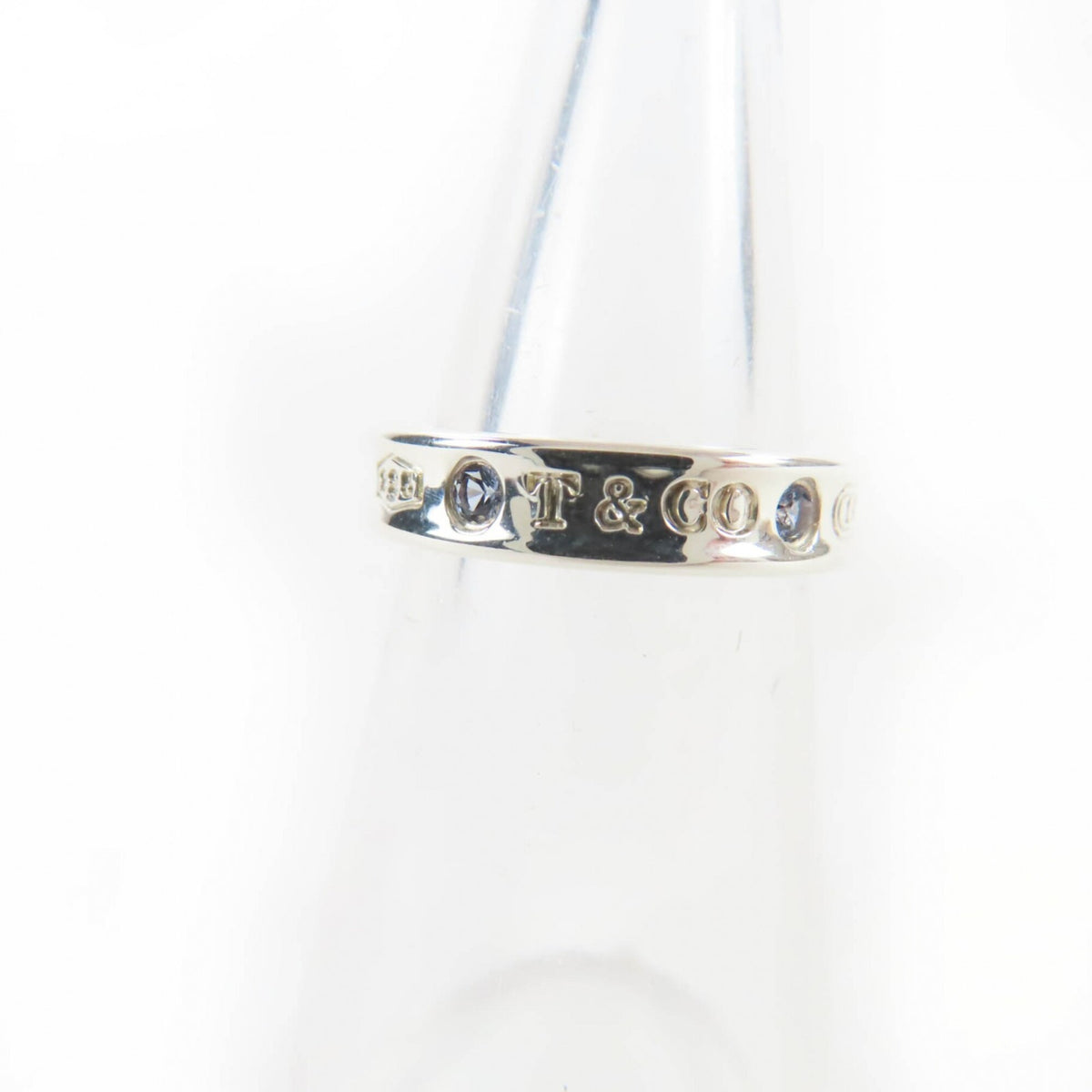Tiffany Silver Silver 925 Band Ring (Pre-Owned)