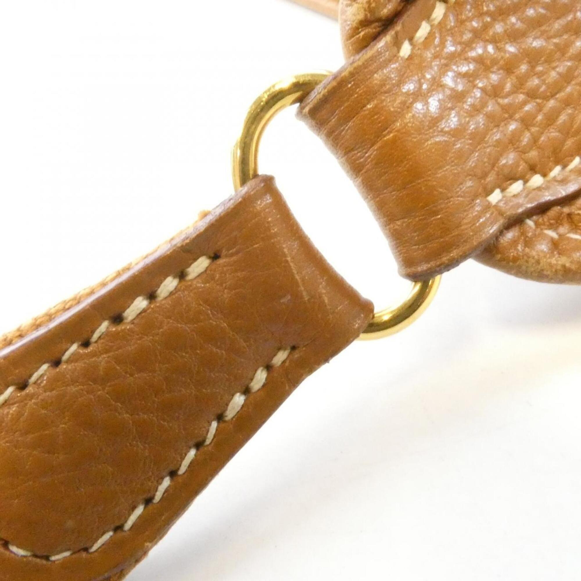 Hermes Gold Togo Leather Shoulder Bag (Pre-Owned)