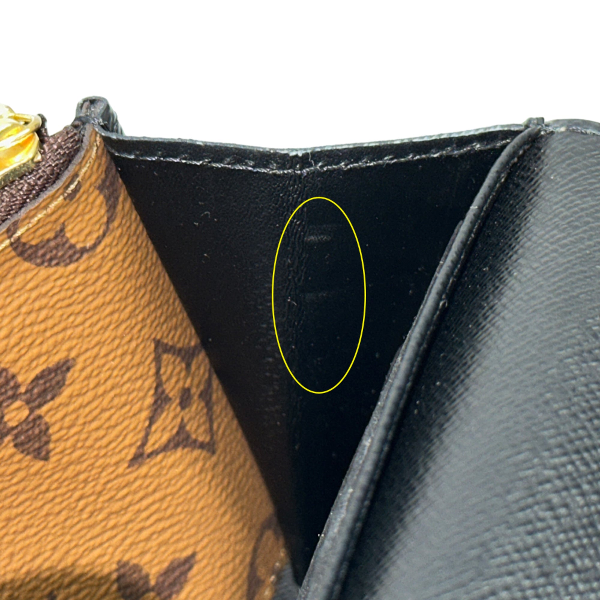 Louis Vuitton Brown Monogram Canvas Long Wallet (Bi-Fold) (Pre-Owned)