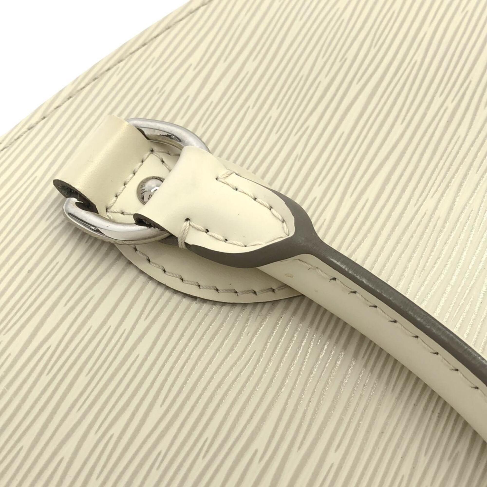 Louis Vuitton Lv Off White Leather Handbag (Pre-Owned)