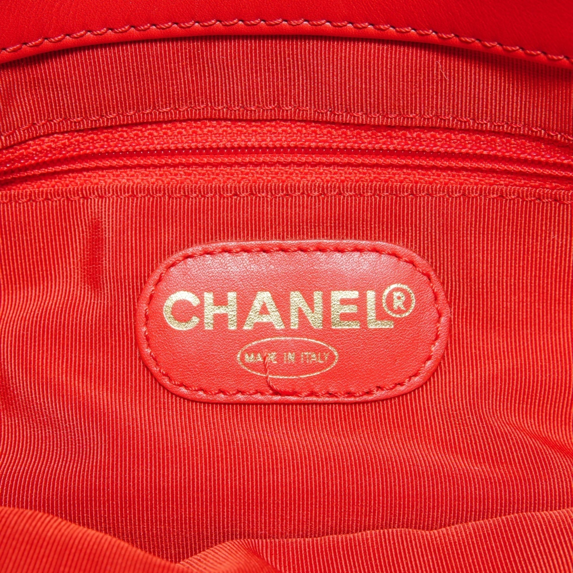 Chanel Red Color Tote Bag (Pre-Owned)