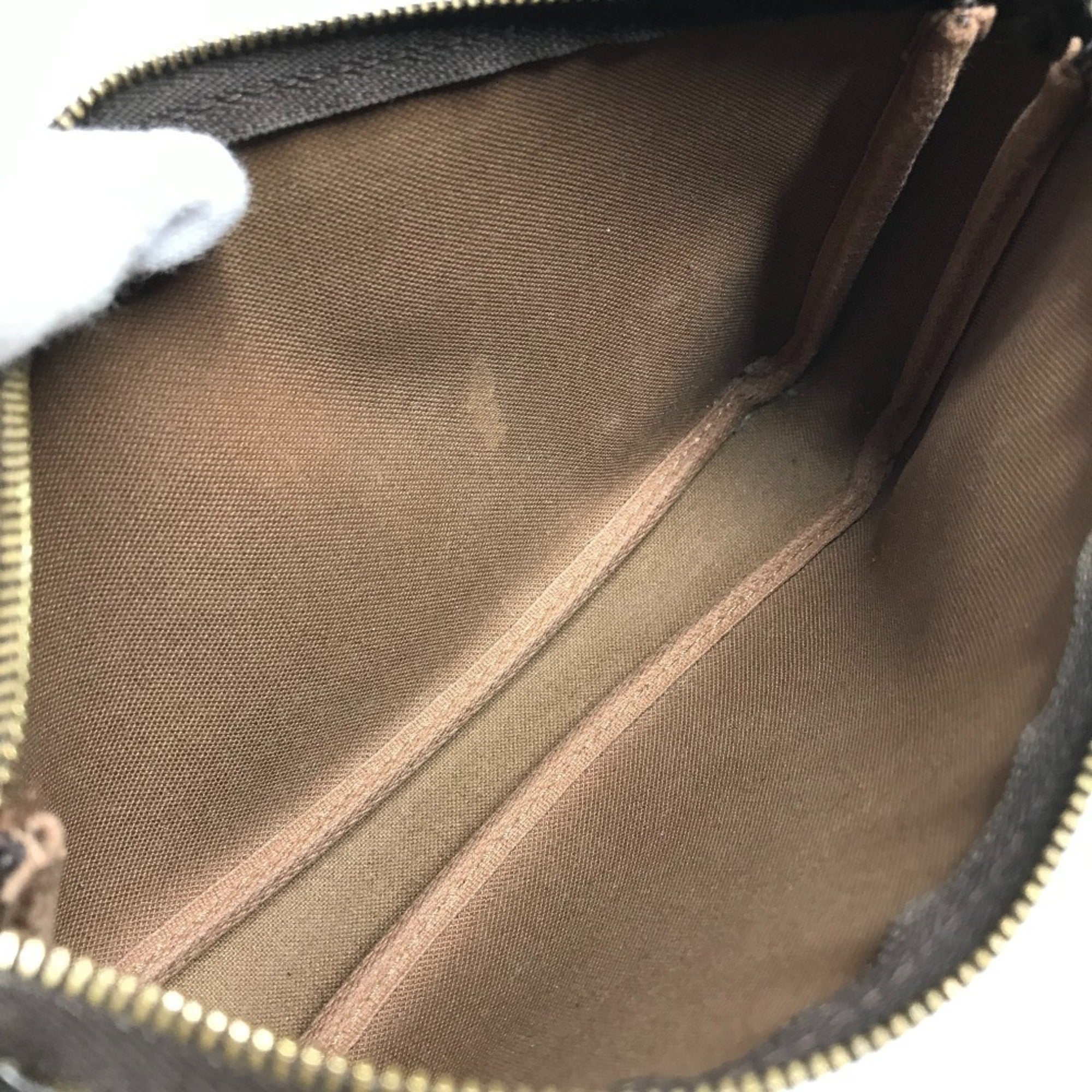 Louis Vuitton Brown Multi-Color Monogram Handbag Pouch Shoulder Bag (Pre-Owned)