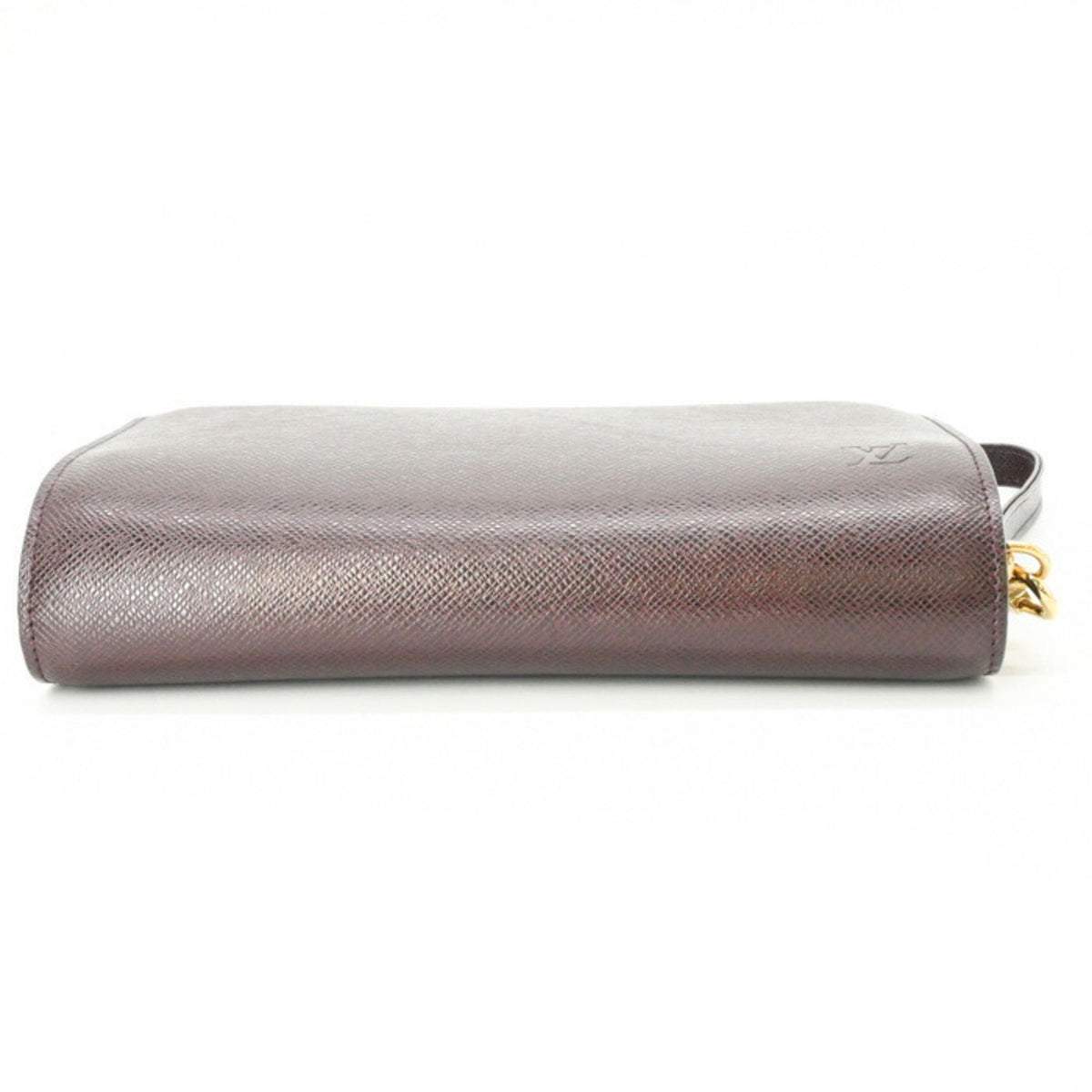 Louis Vuitton Taiga Bordeaux Taiga Leather Clutch Bag (Pre-Owned)