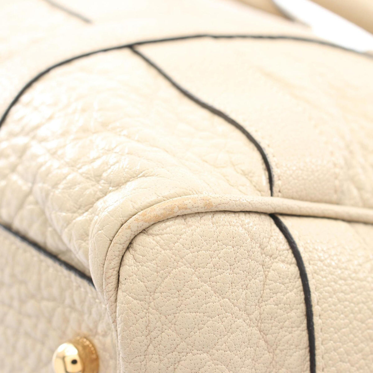 Loewe Beige Leather Handbag (Pre-Owned)