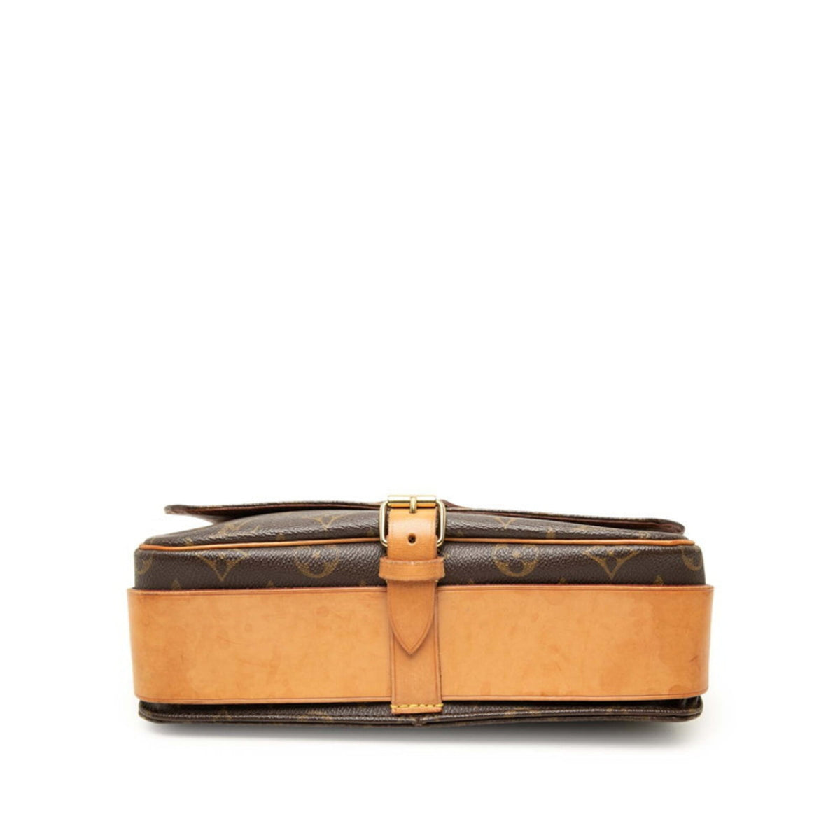 Louis Vuitton Brown Pvc Leather Shoulder Bag (Pre-Owned)