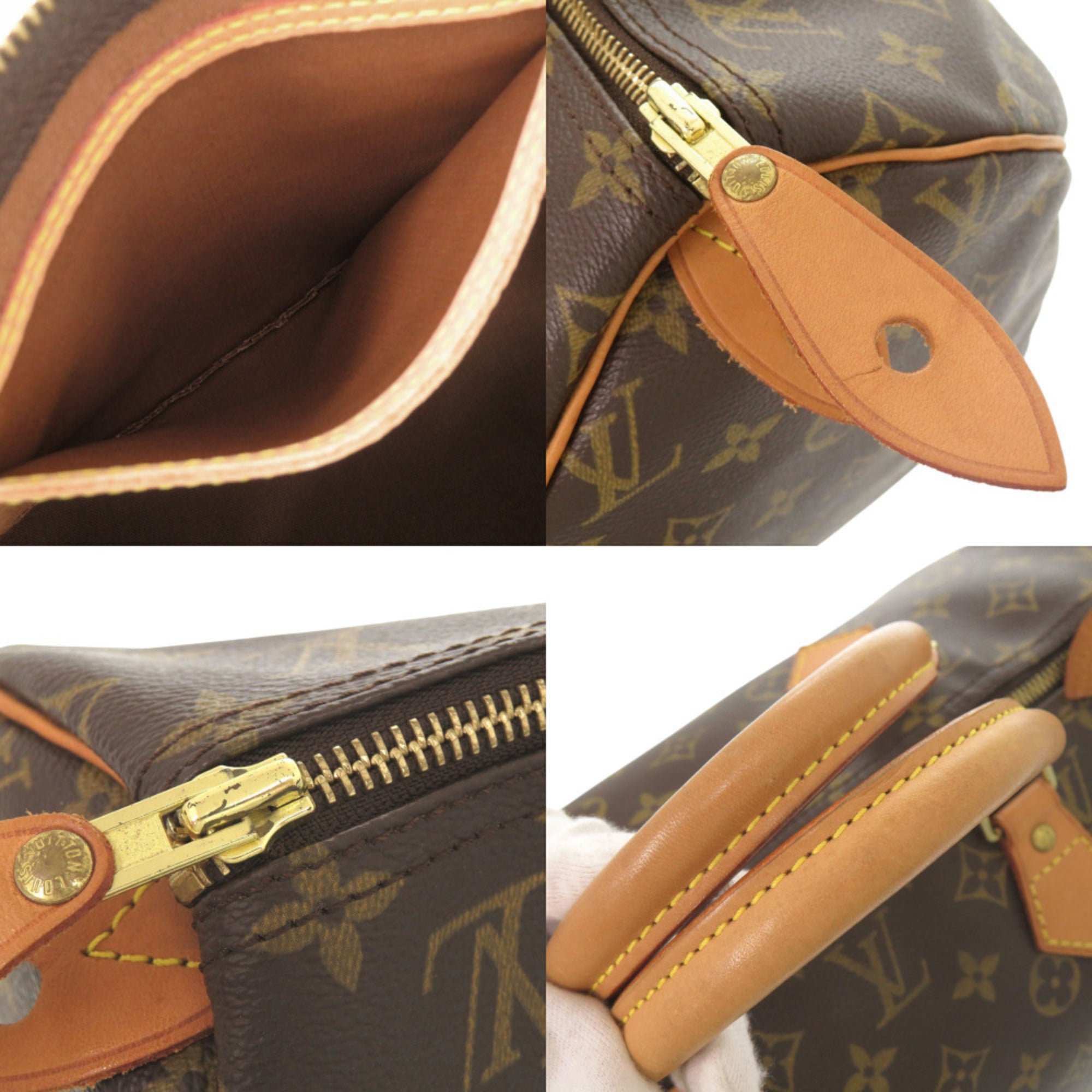 Louis Vuitton Brown Monogram Monogram Handbag (Pre-Owned)