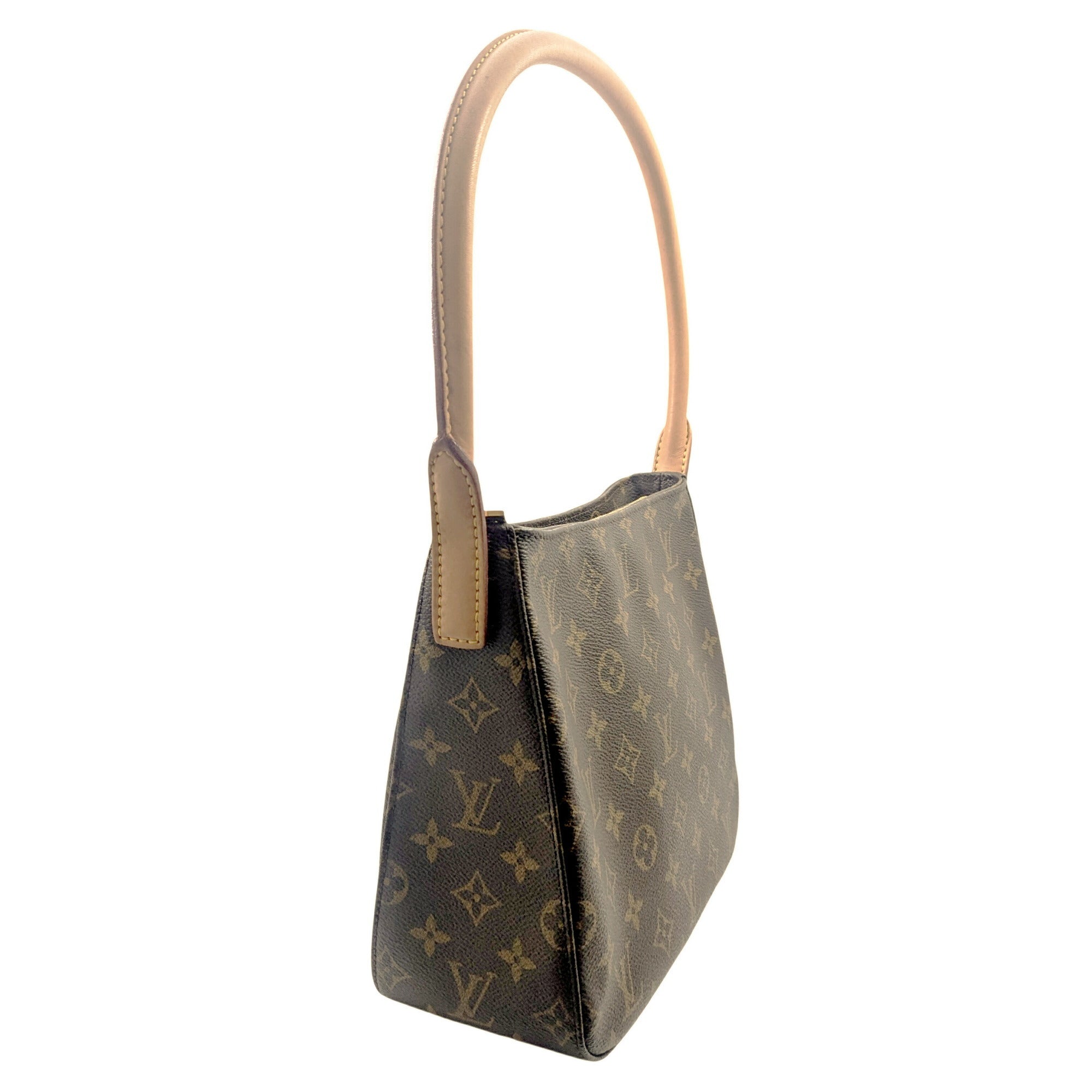 Louis Vuitton Brown Monogram Shoulder Bag (Pre-Owned)