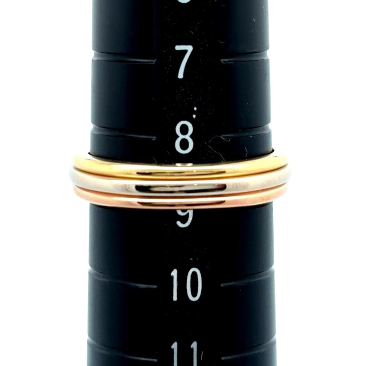 Cartier Louis Cartier Yellow Gold (18K) Pink Gold (18K) White Gold (18K) Band Ring (Pre-Owned)