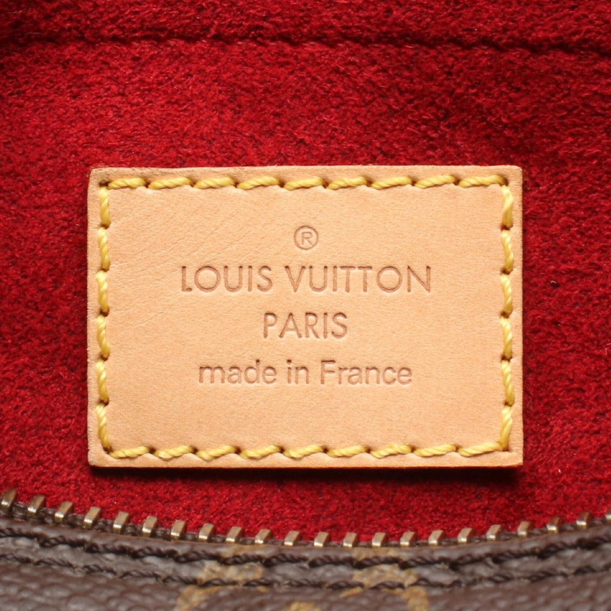 Louis Vuitton Brown Monogram Monogram Leather Handbag Pochette Shoulder Bag (Pre-Owned)