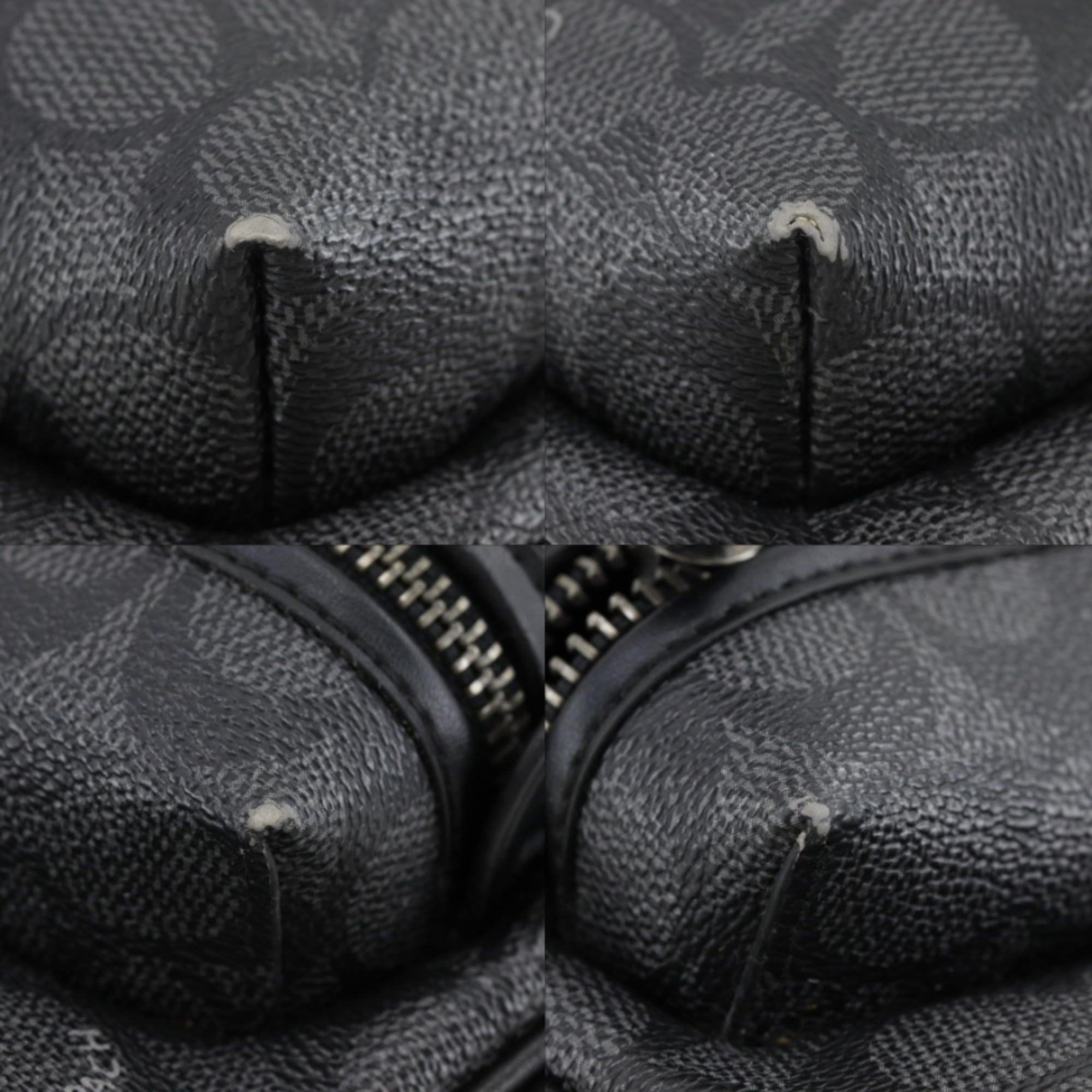 Coach Signature Black Pvc Sling Bag (Pre-Owned)