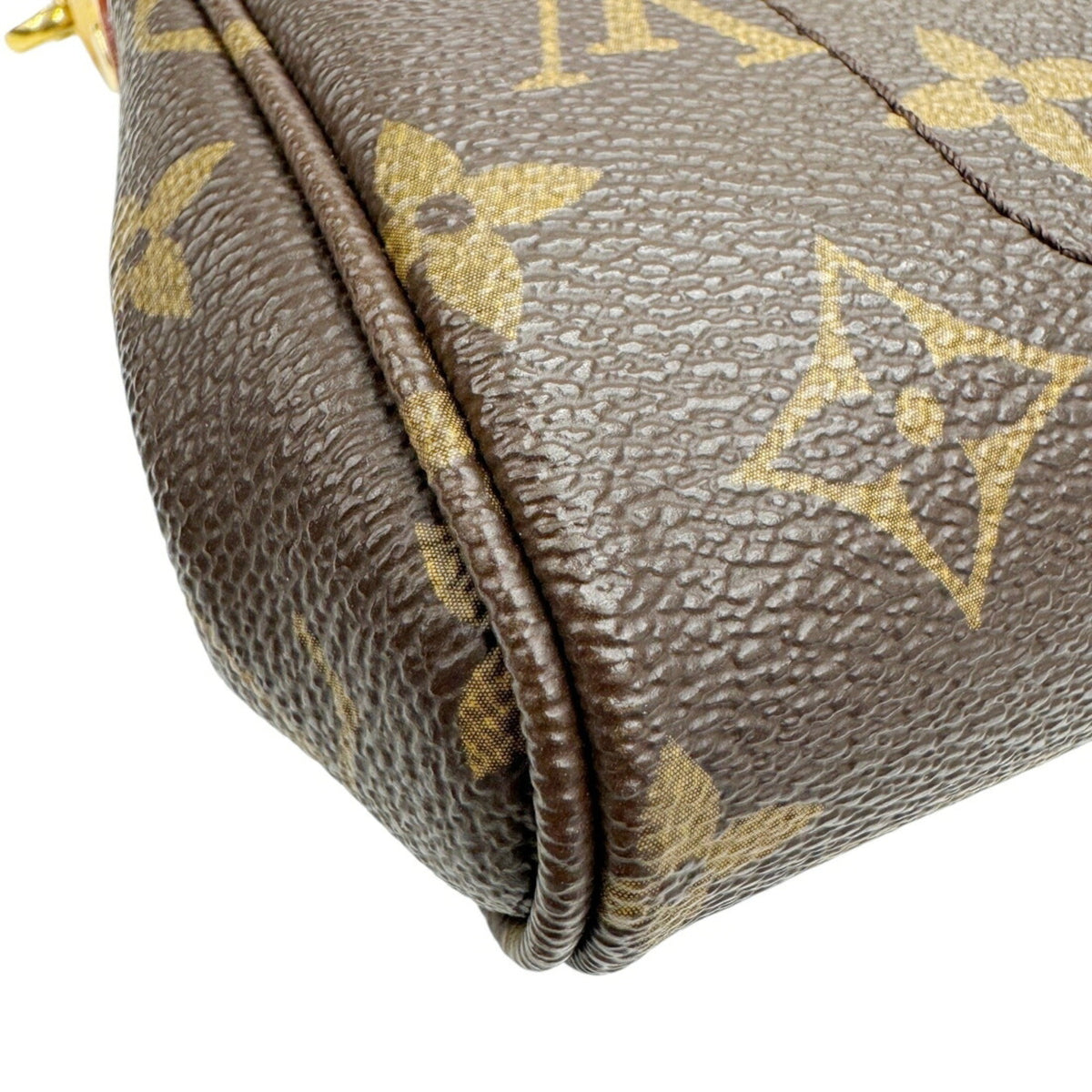 Louis Vuitton Brown Monogram Shoulder Bag (Pre-Owned)