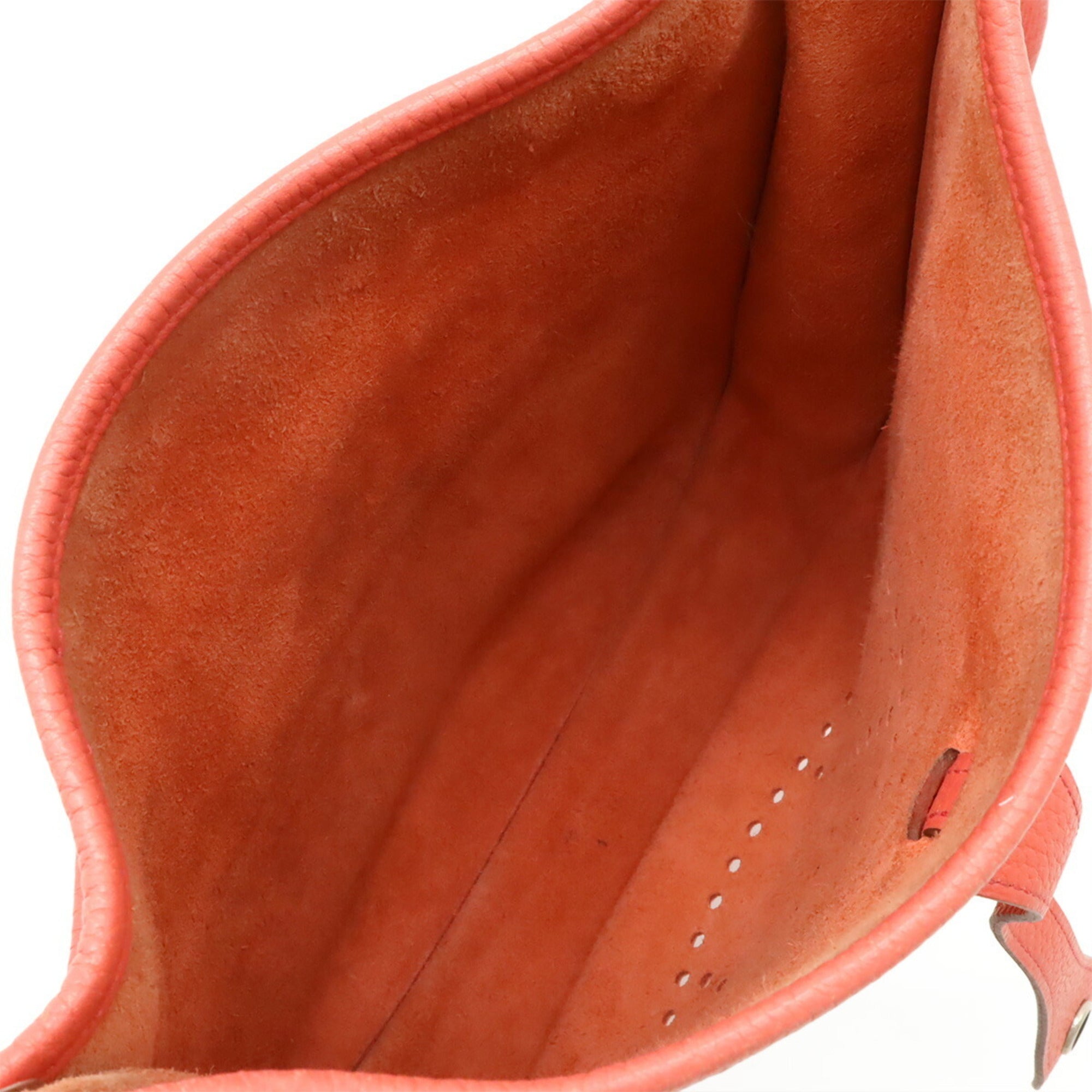 Hermes Bougainvillier Pink Taurillon Clemence Leather Shoulder Bag (Pre-Owned)