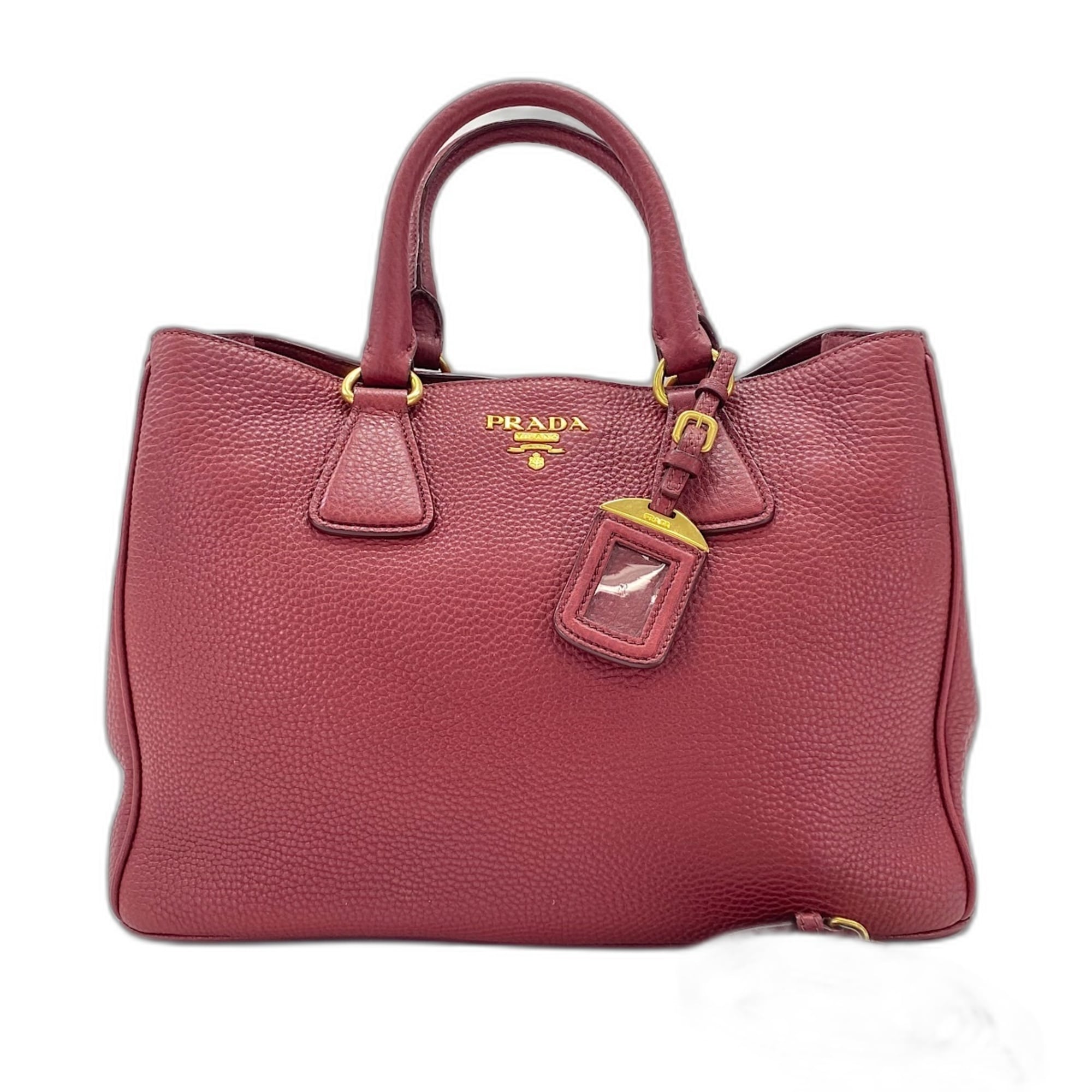 Prada Red Color Handbag (Pre-Owned)