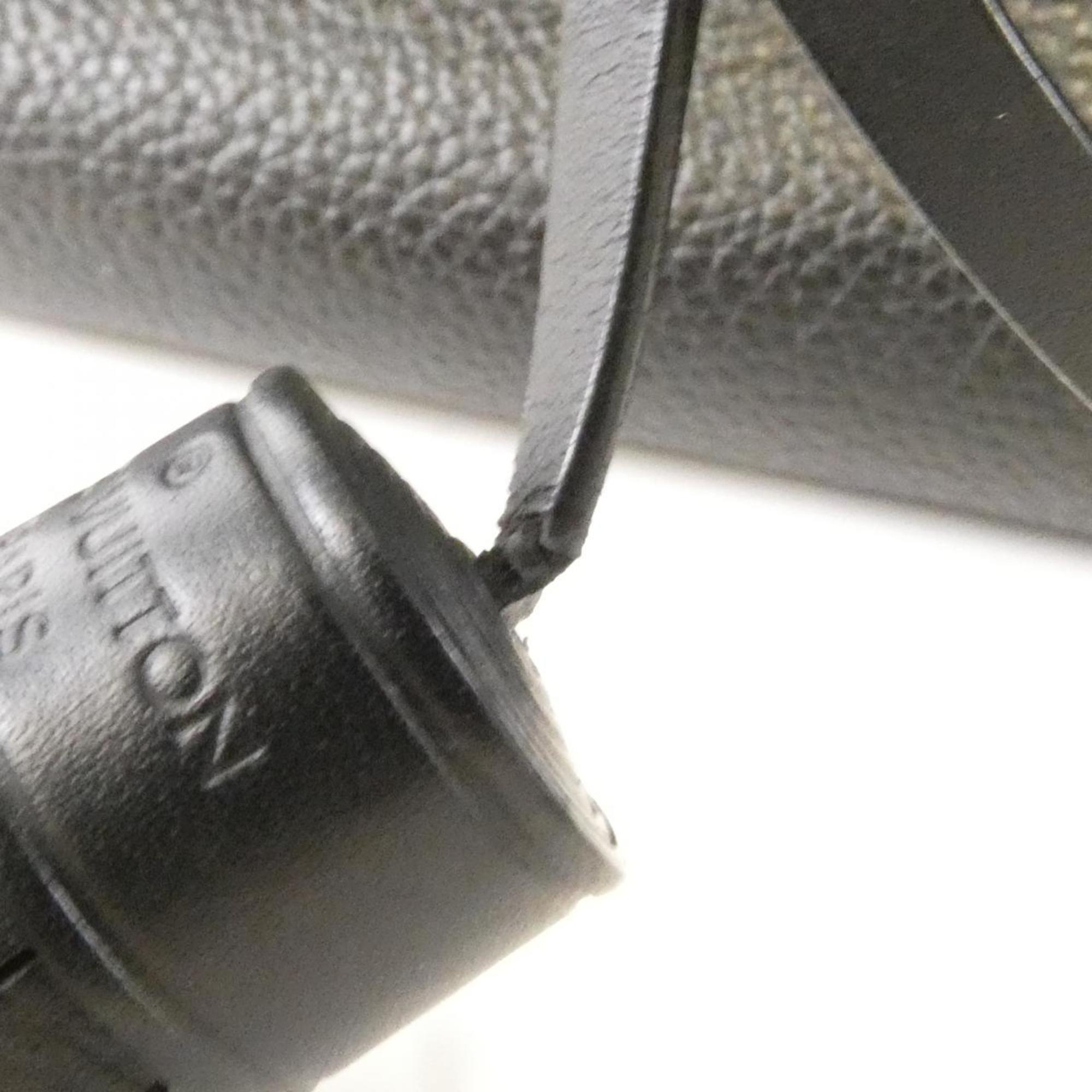 Louis Vuitton Black Leather Handbag (Pre-Owned)