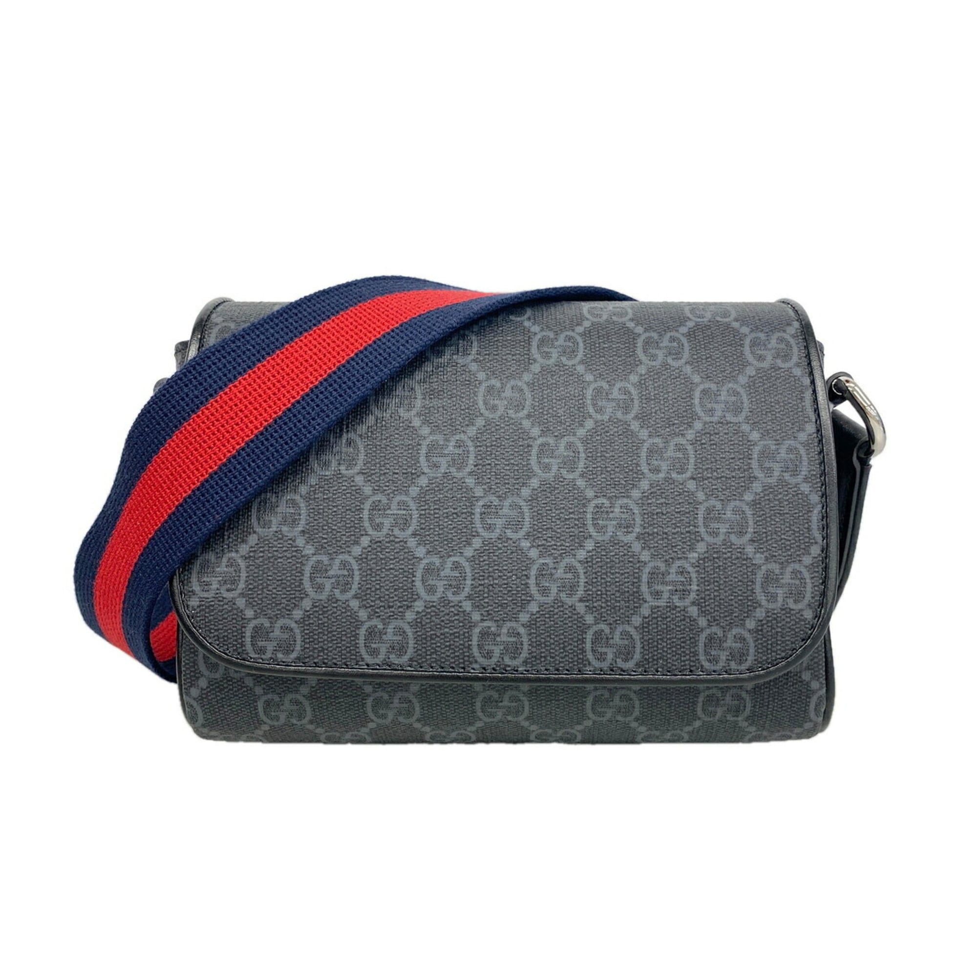 Gucci Black Pvc Shoulder Bag (Pre-Owned)