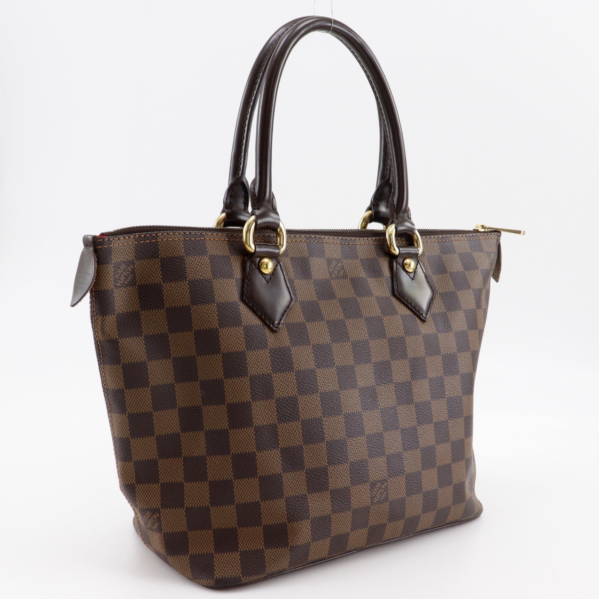Louis Vuitton Brown Damier Canvas Damier Canvas Handbag (Pre-Owned)