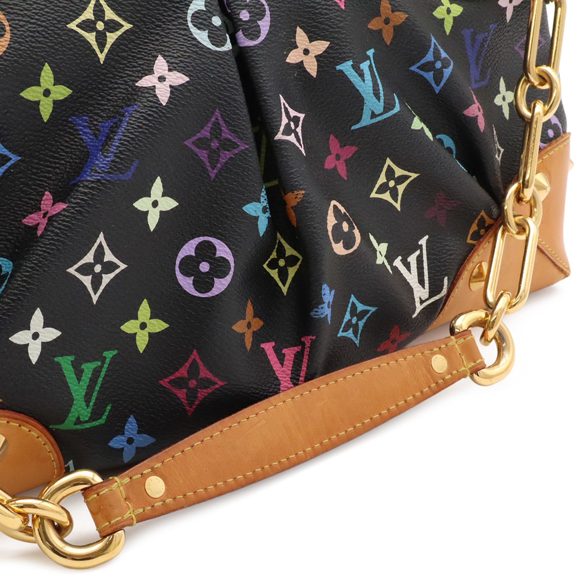 Louis Vuitton Black Monogram Monogram Multicolore Handbag Shoulder Bag (Pre-Owned)