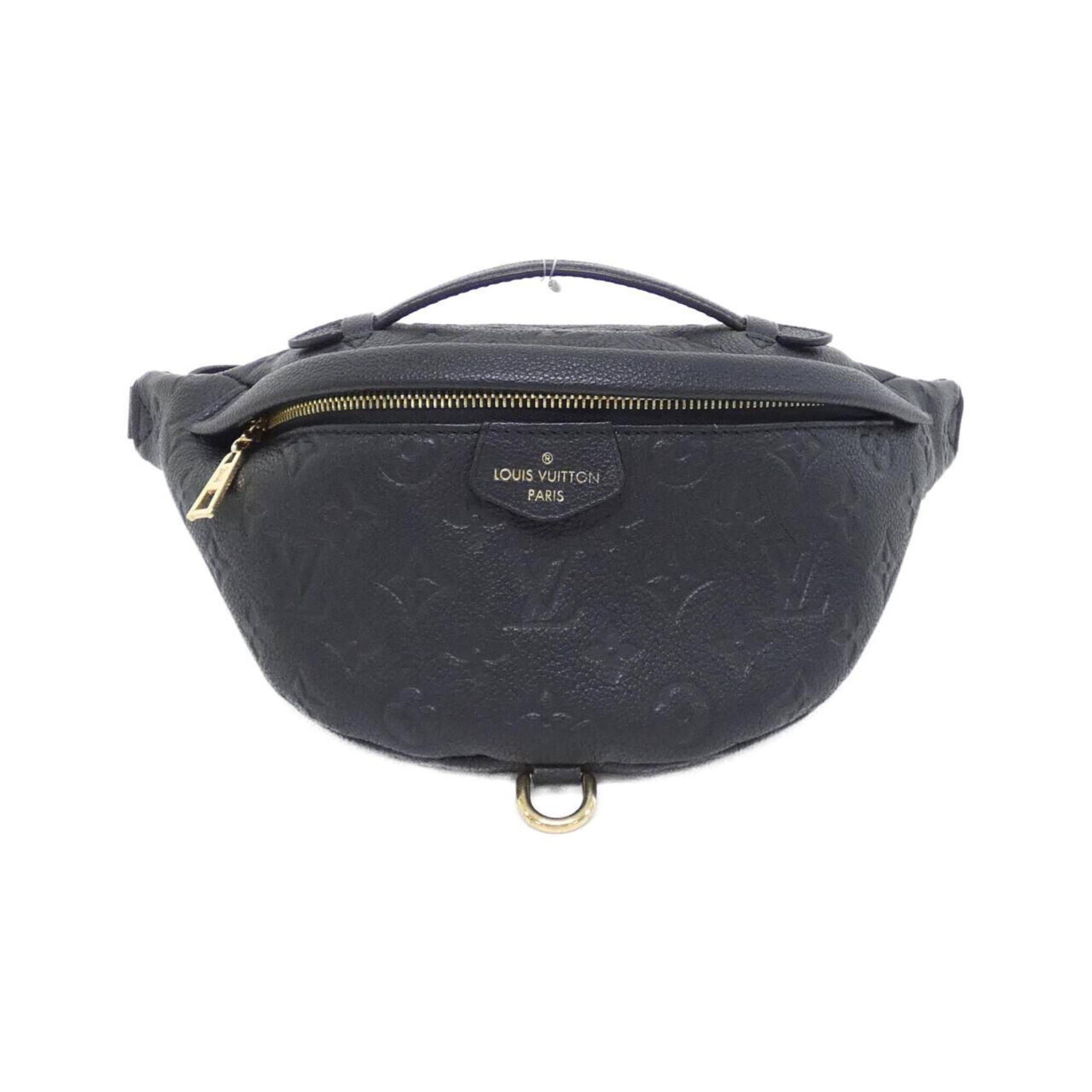 Louis Vuitton Black Leather Shoulder Bag (Pre-Owned)