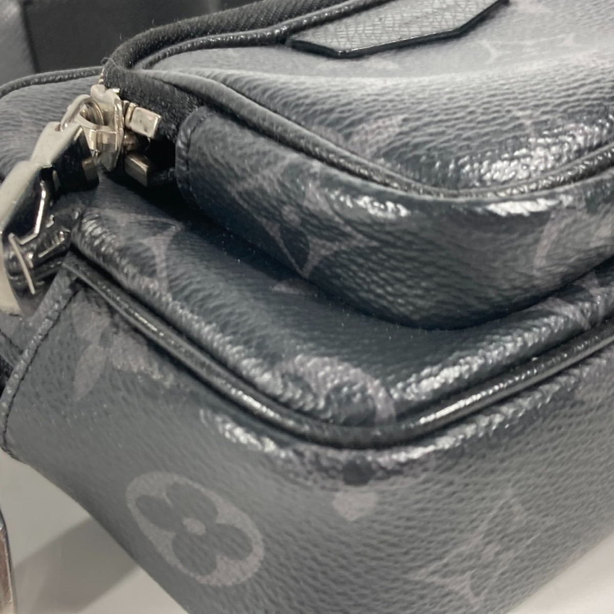 Louis Vuitton Black Monogram Eclipse Shoulder Bag (Pre-Owned)