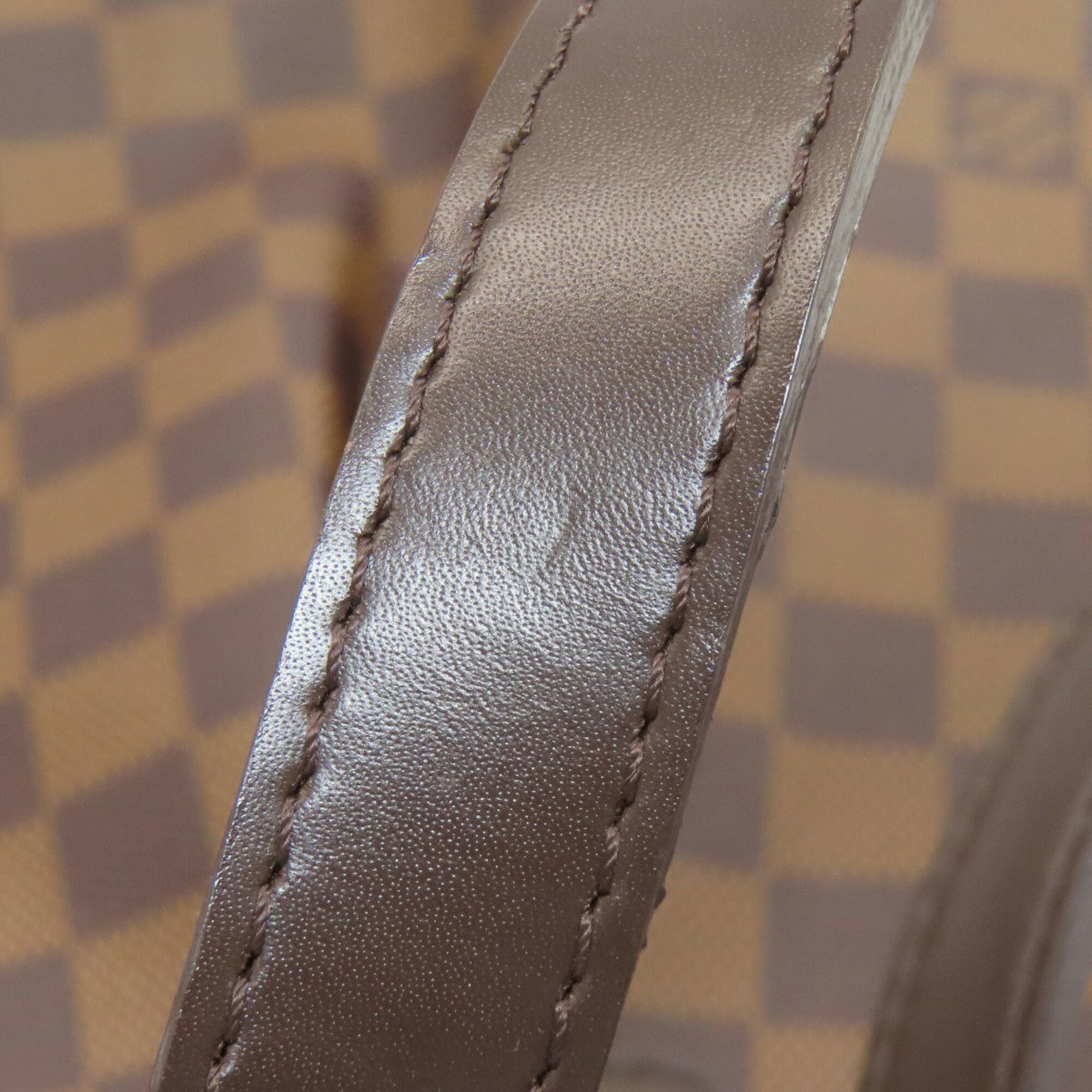 Louis Vuitton Damier Canvas Ebene Damier Canvas Shoulder Bag (Pre-Owned)