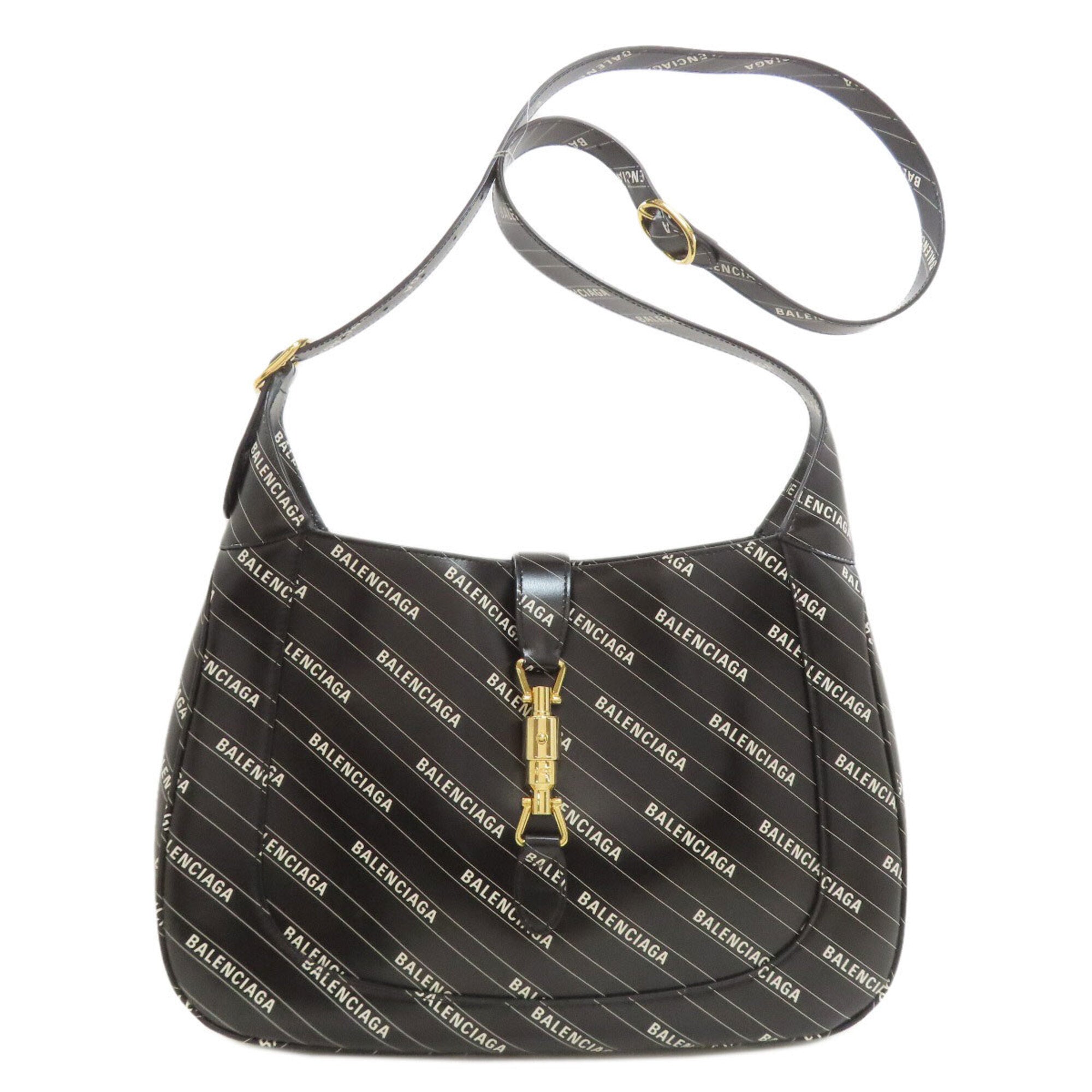 Gucci Black Leather Shoulder Bag (Pre-Owned)