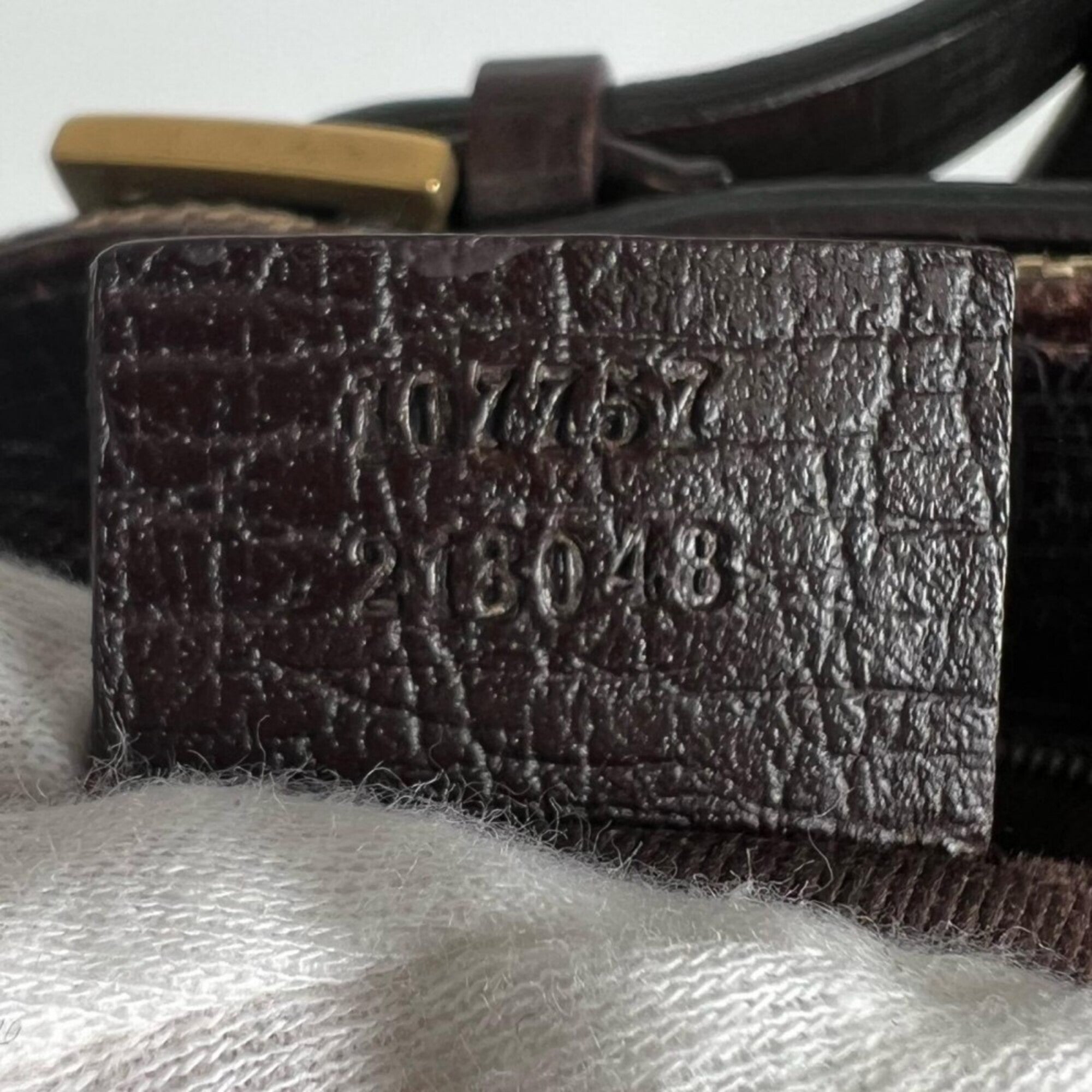 Gucci Brown Gg Canvas Handbag (Pre-Owned)