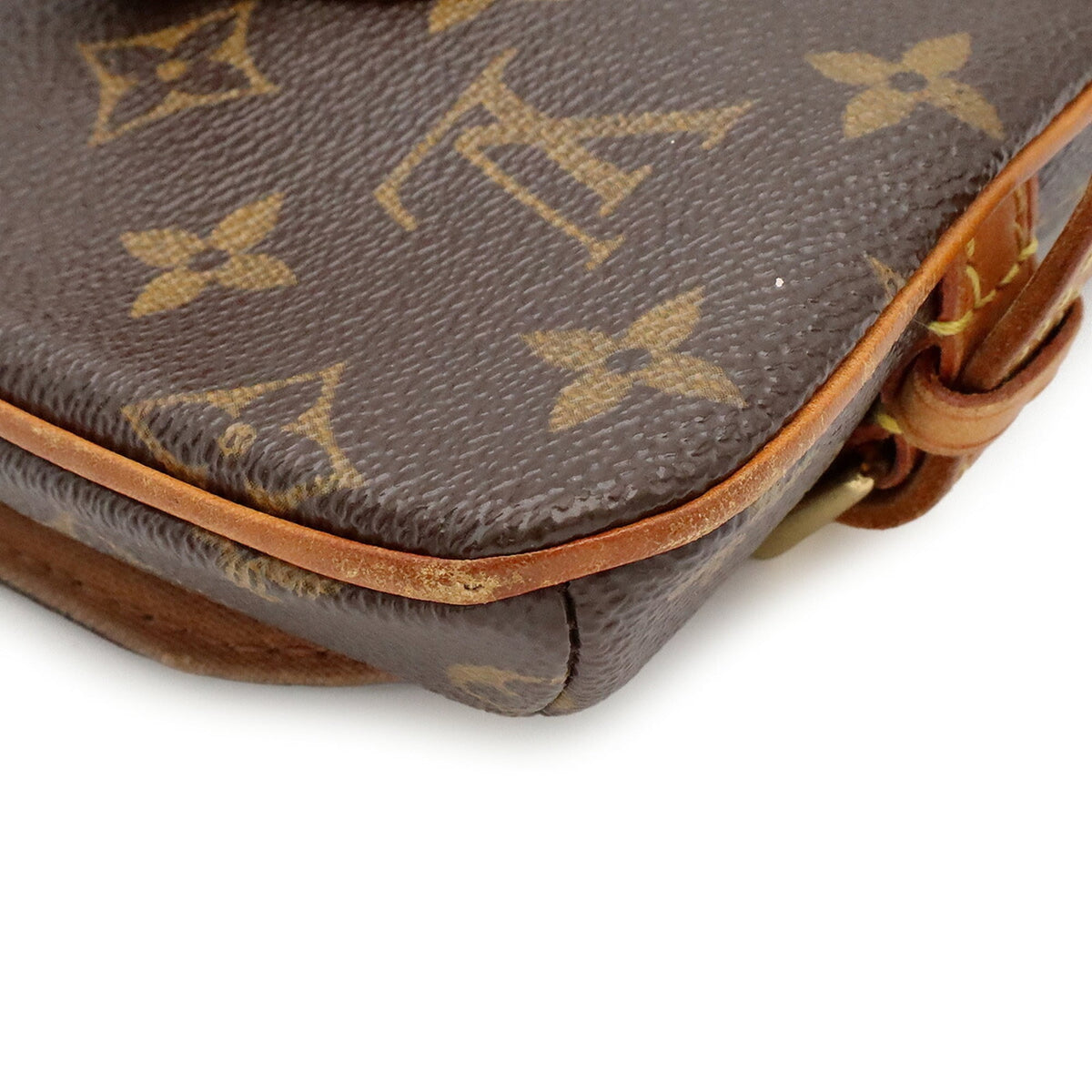 Louis Vuitton Monogram Brown Monogram Monogram Clutch Bag Pochette Pouch Sling Bag (Pre-Owned)