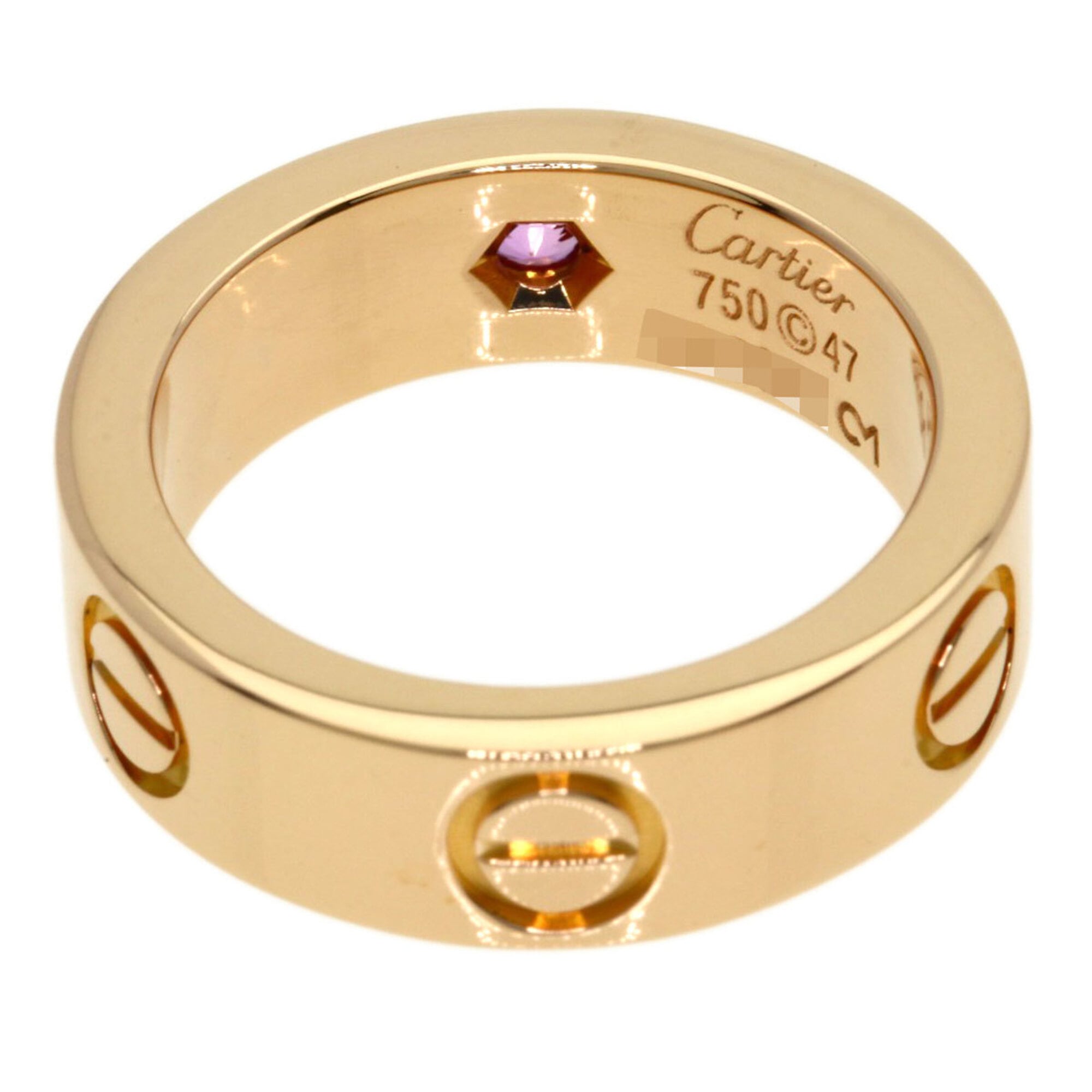 Cartier Pink Gold (18K) Band Ring (Pre-Owned)