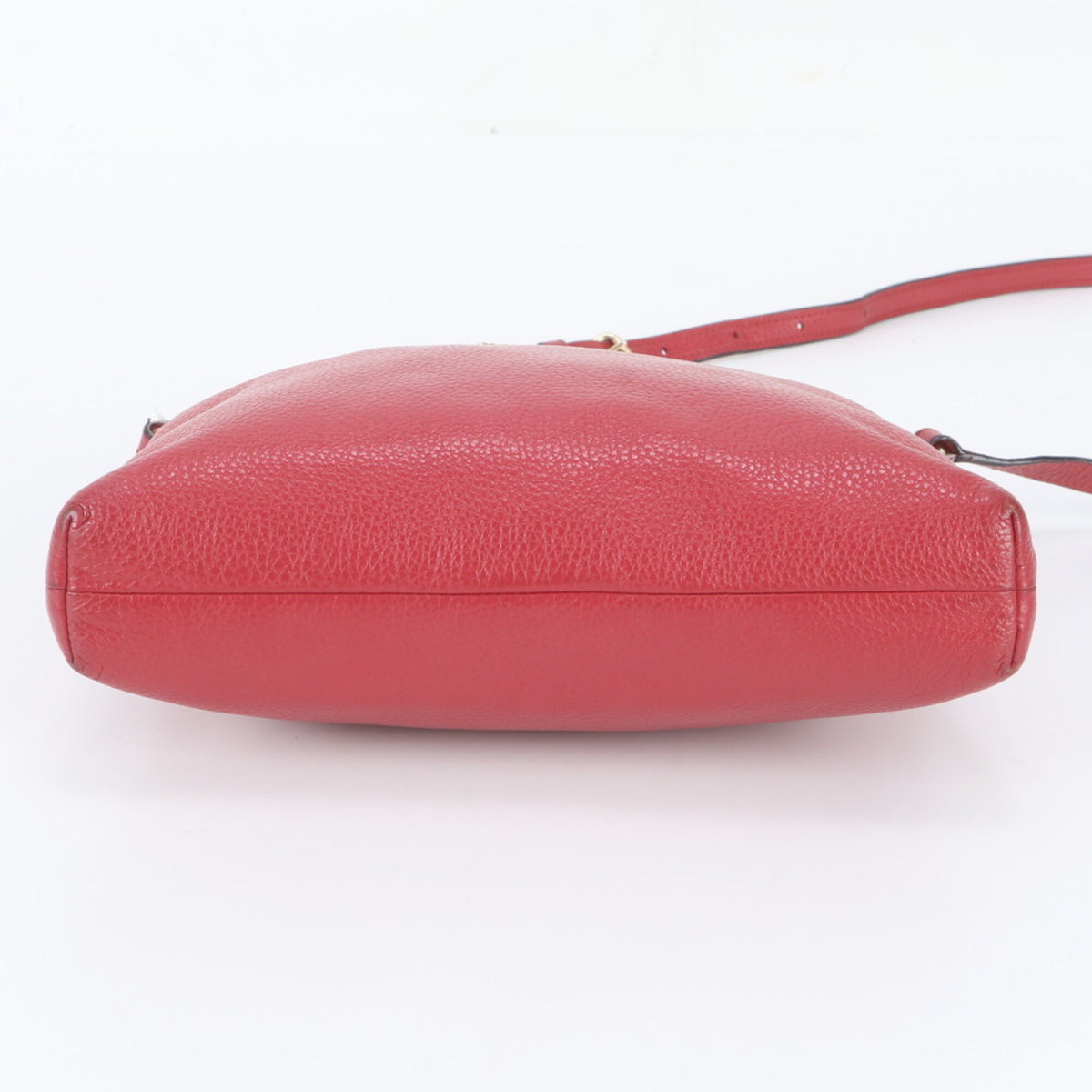 Coach Red Color Leather Crossbody Bag Handbag Shoulder Bag Tote Bag (Pre-Owned)