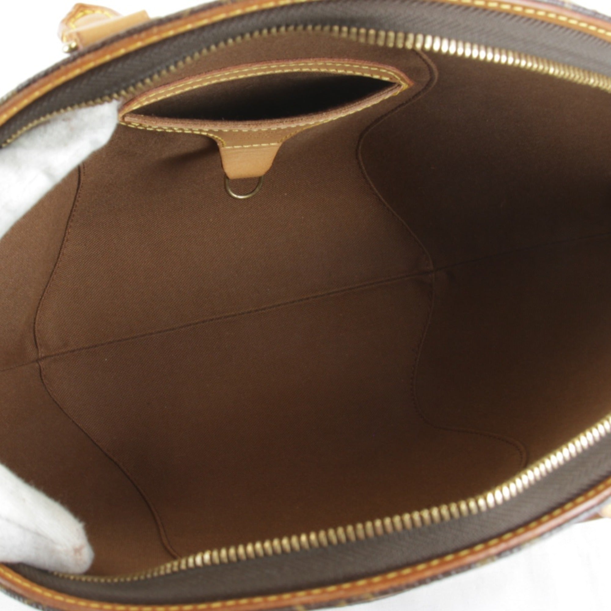 Louis Vuitton Brown Monogram Canvas Handbag (Pre-Owned)