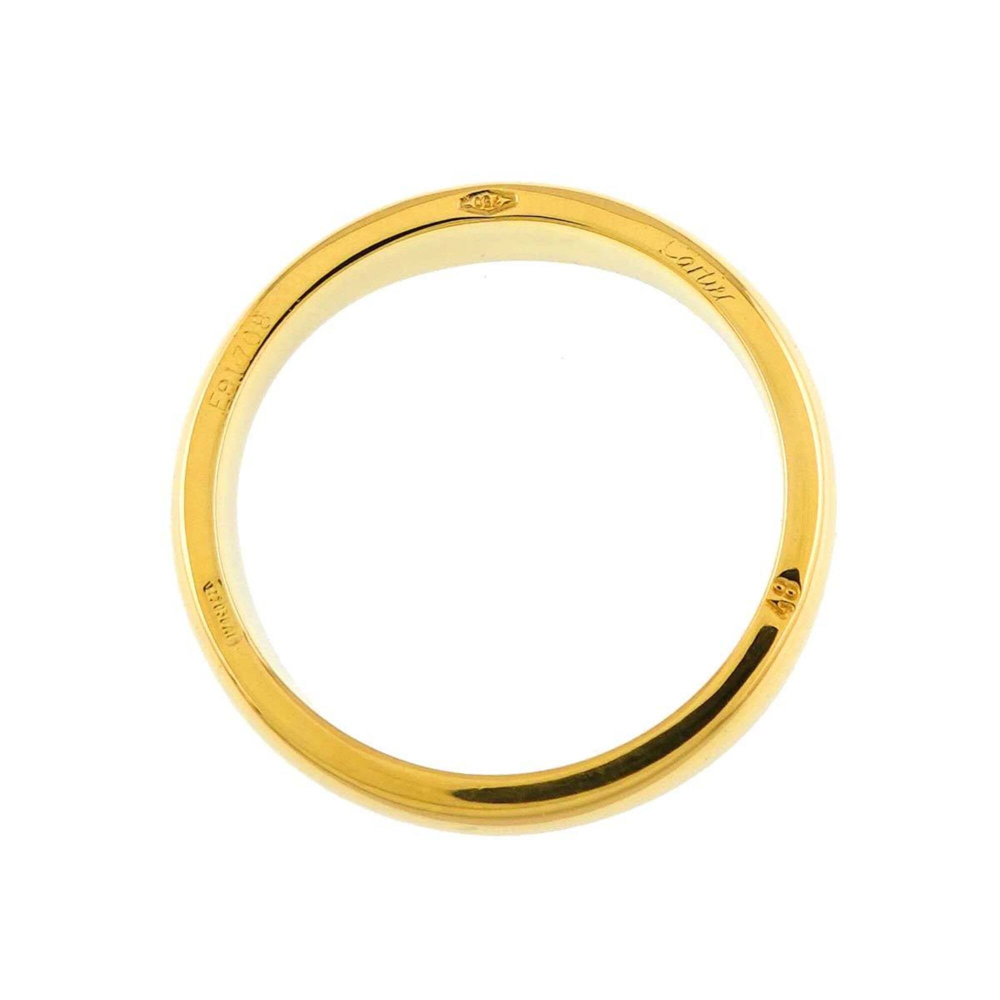 Cartier Yellow Gold (18K) White Gold (18K) Band Ring (Pre-Owned)