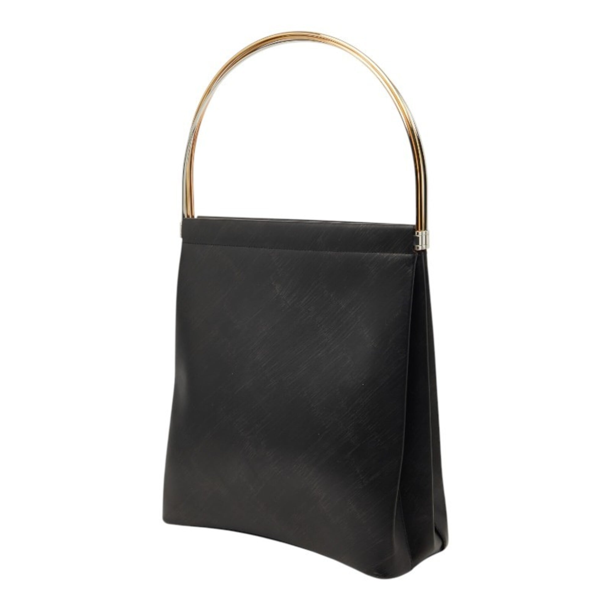 Cartier Black Leather Handbag (Pre-Owned)
