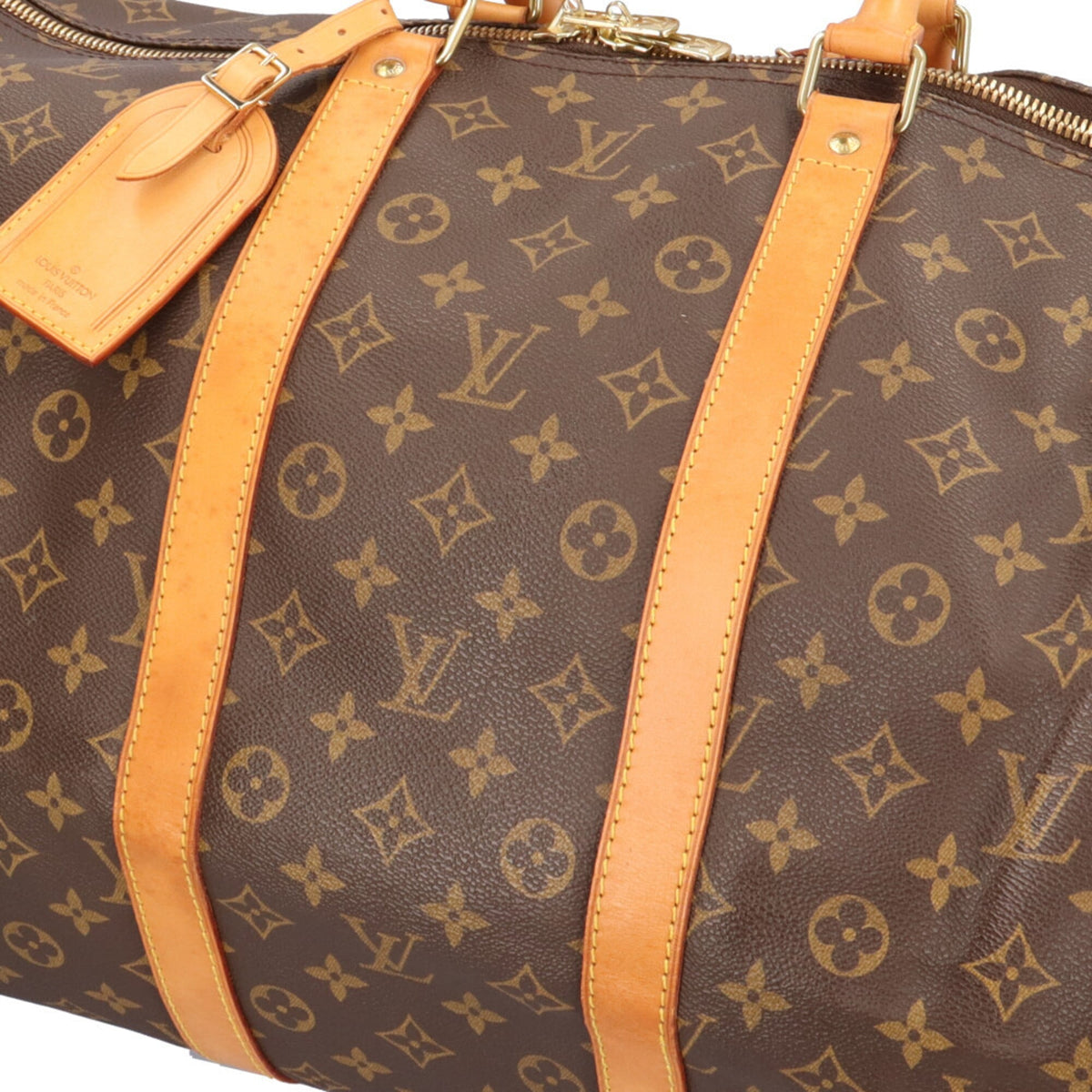 Louis Vuitton Monogram Brown Monogram Boston Bag Handbag (Pre-Owned)