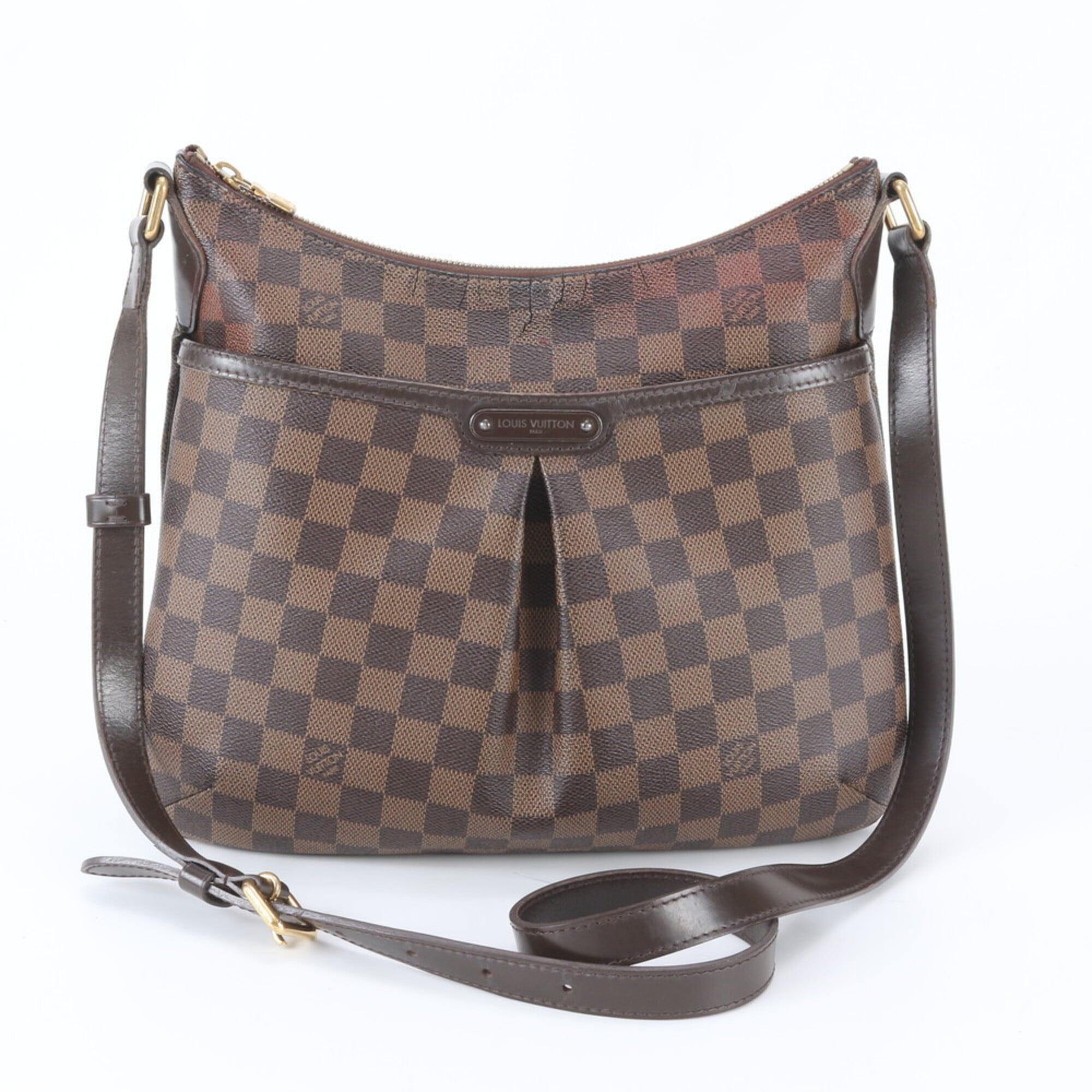 Louis Vuitton Damier Brown Damier Canvas Red Color Damier Canvas Handbag Shoulder Bag (Pre-Owned)
