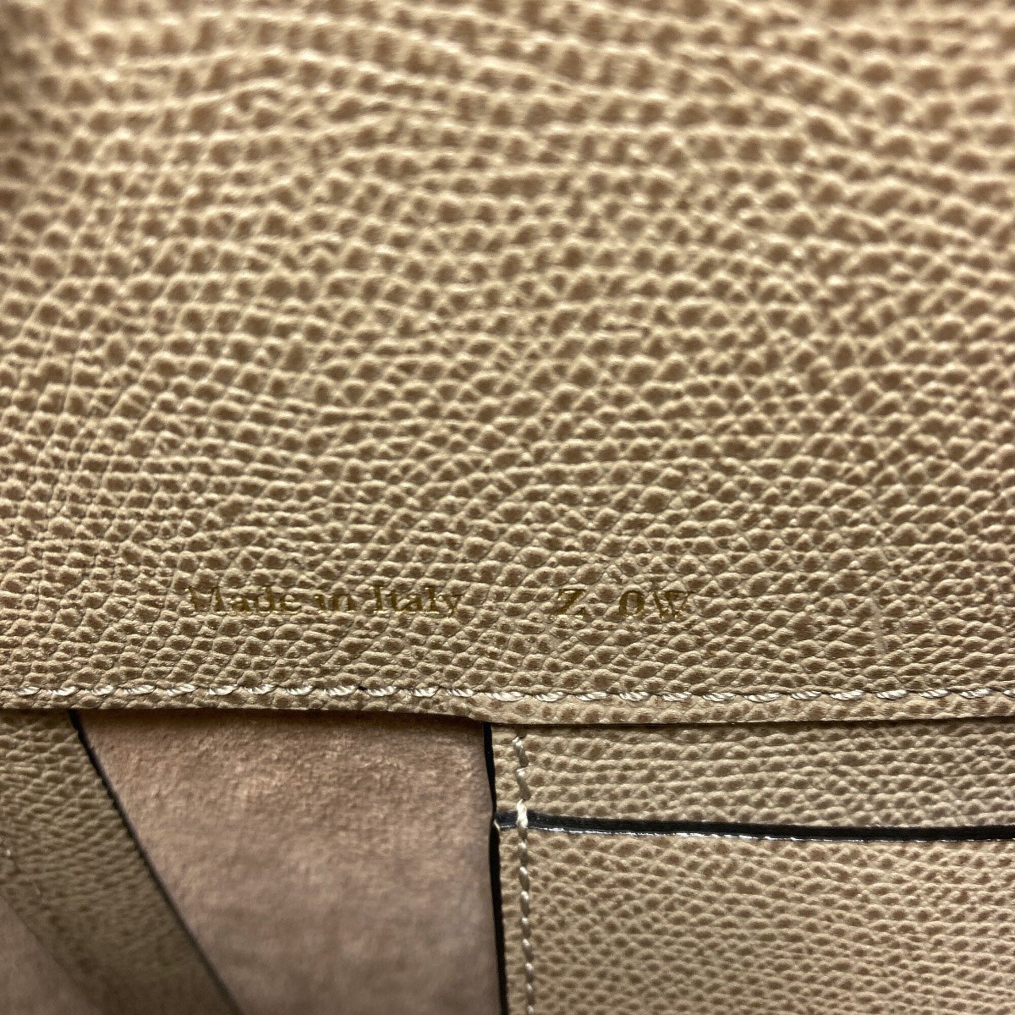 Valextra Brown Leather Shoulder Bag (Pre-Owned)