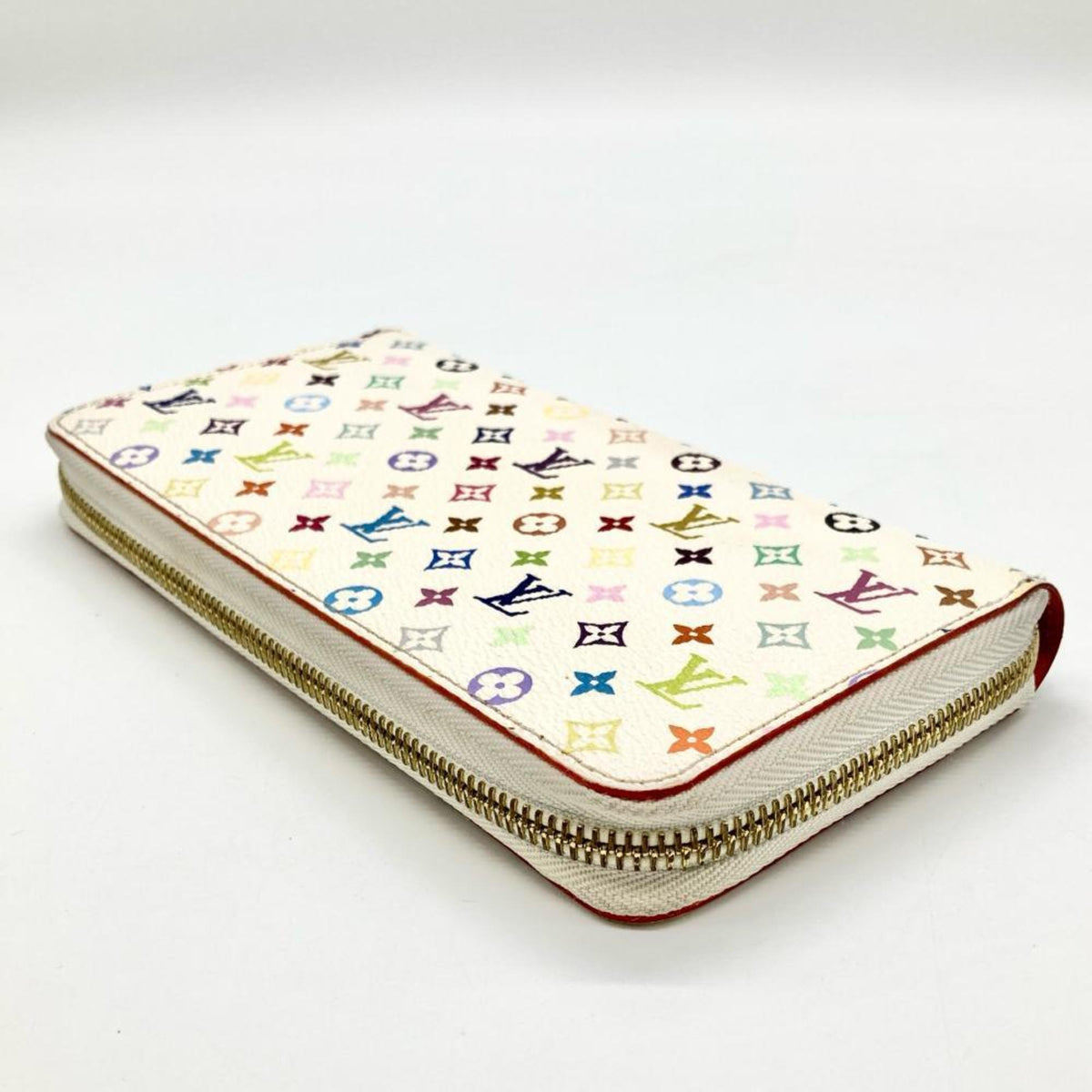 Louis Vuitton Blanc Monogram Multicolore Coin Purse/Coin Case (Pre-Owned)