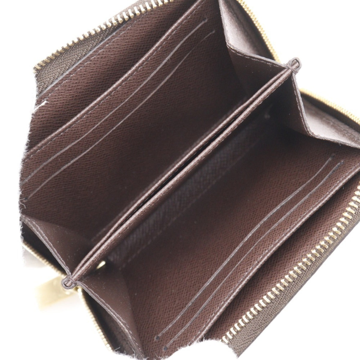 Louis Vuitton Brown Damier Canvas Coin Purse/Coin Case (Pre-Owned)