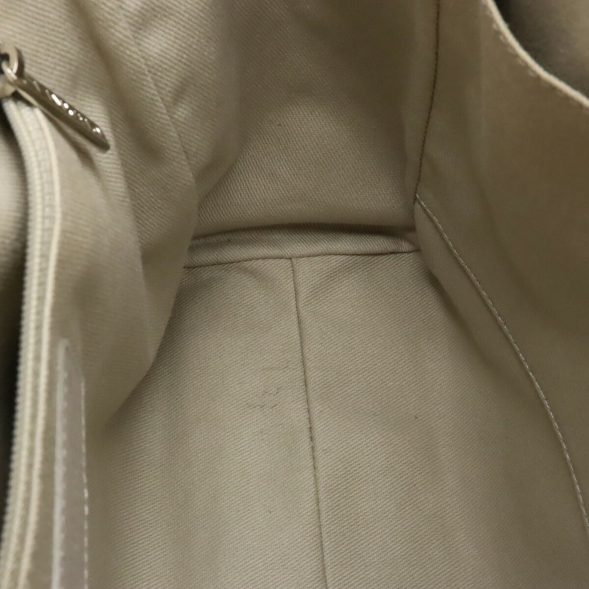 Chanel Pink Beige Leather Shoulder Bag Tote Bag (Pre-Owned)