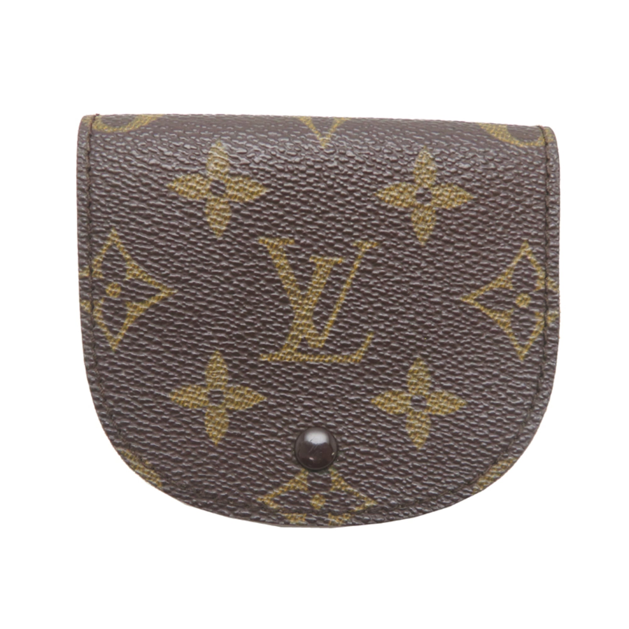 Louis Vuitton Brown Monogram Coin Purse/Coin Case (Pre-Owned)