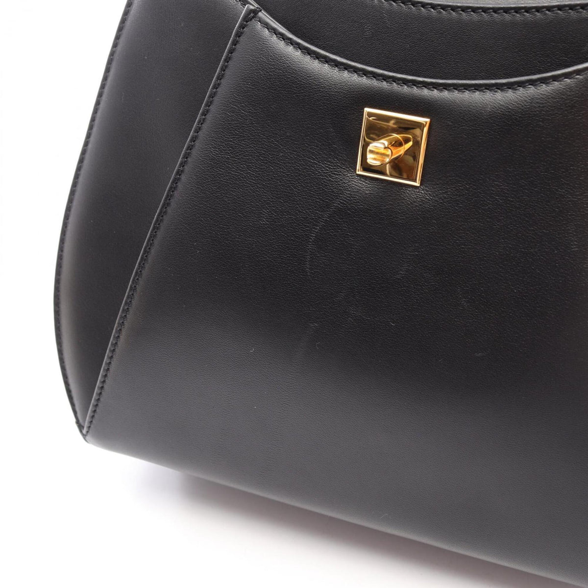 Cartier Black Leather Handbag (Pre-Owned)