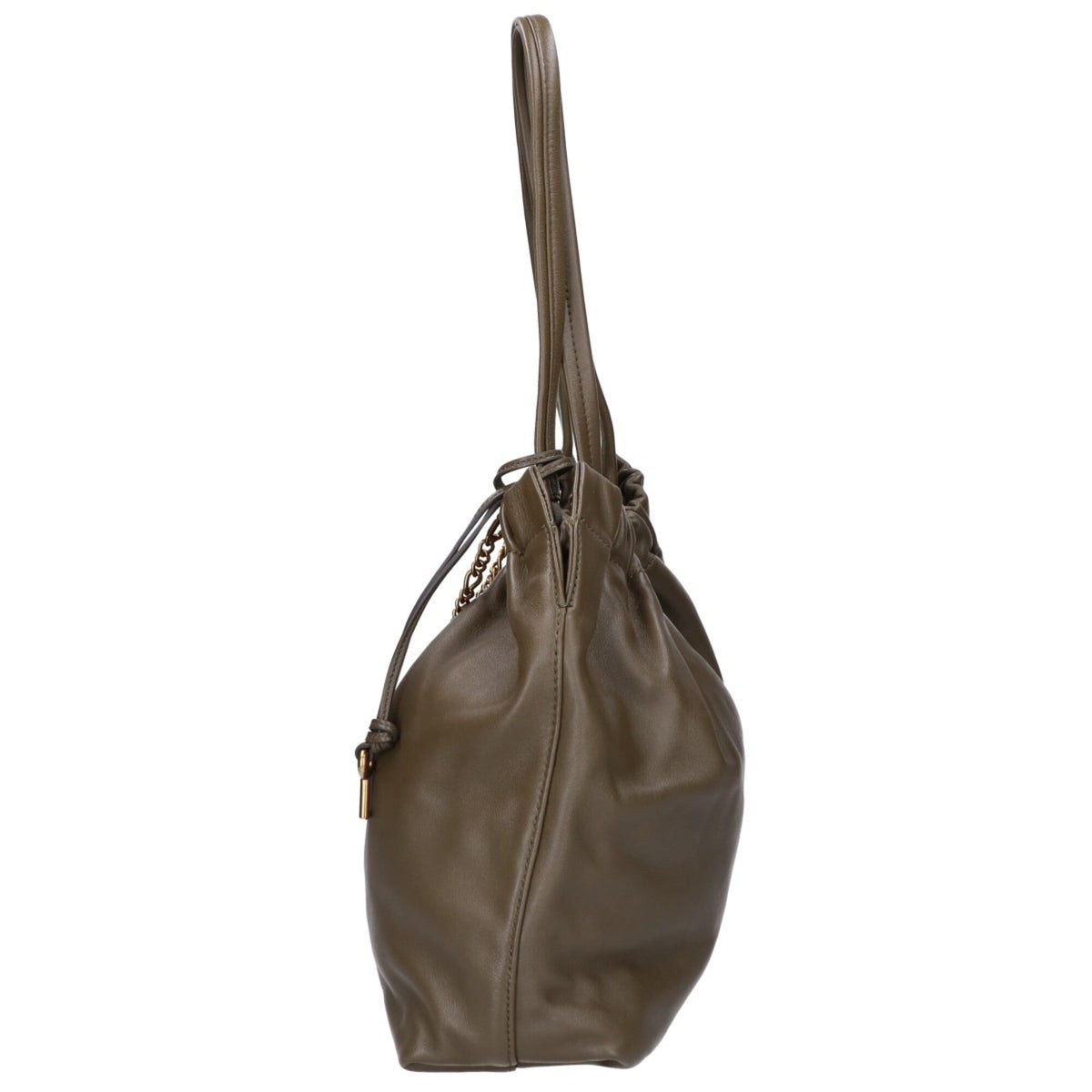 Marc Jacobs Khaki Leather Tote Bag (Pre-Owned)