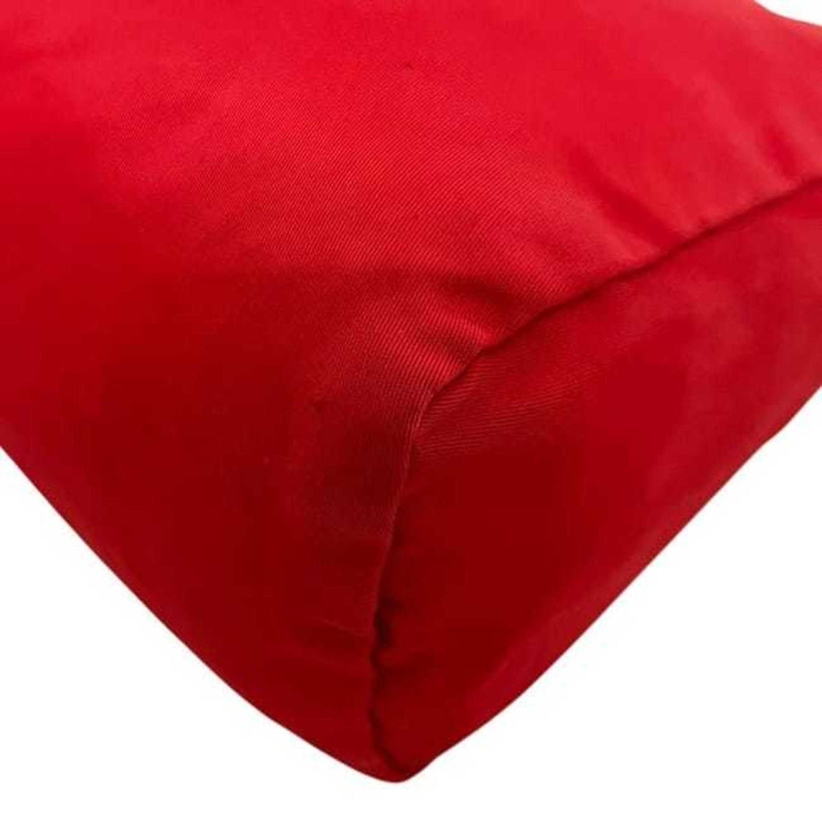 Prada Red Color Nylon Pouch (Pre-Owned)