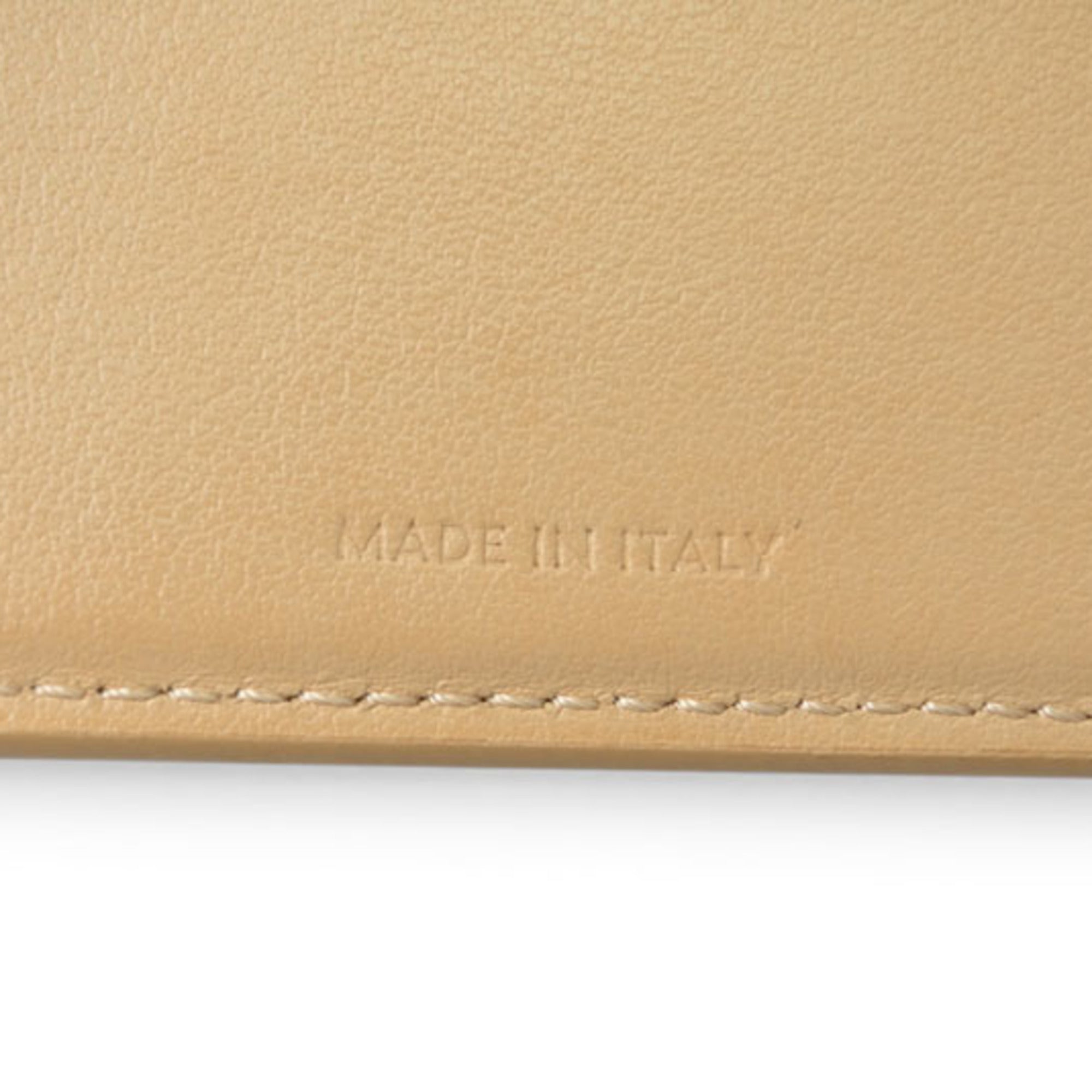 Celine Beige Leather Wallet (Tri-Fold) (Pre-Owned)