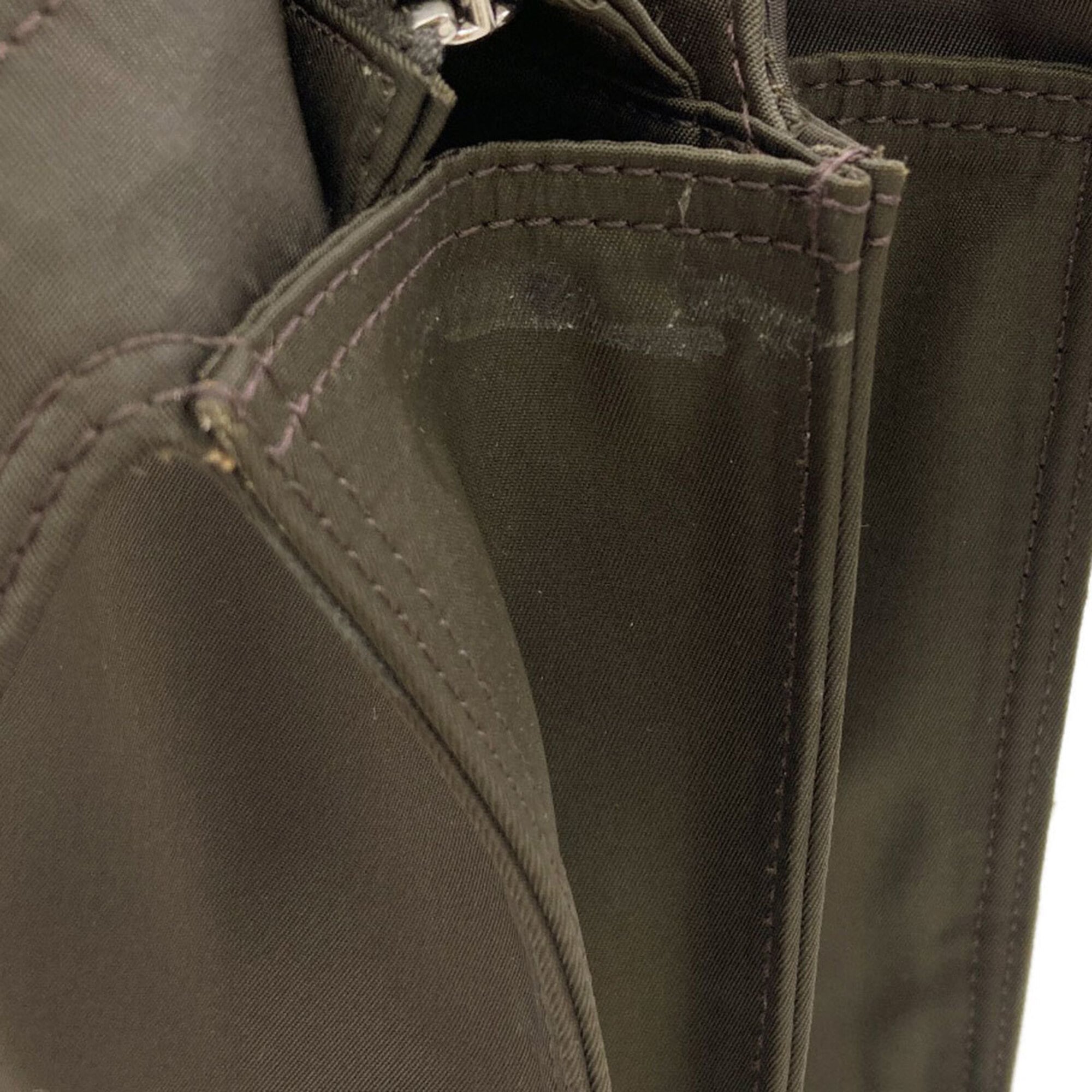 Fendi Khaki Nylon Handbag (Pre-Owned)