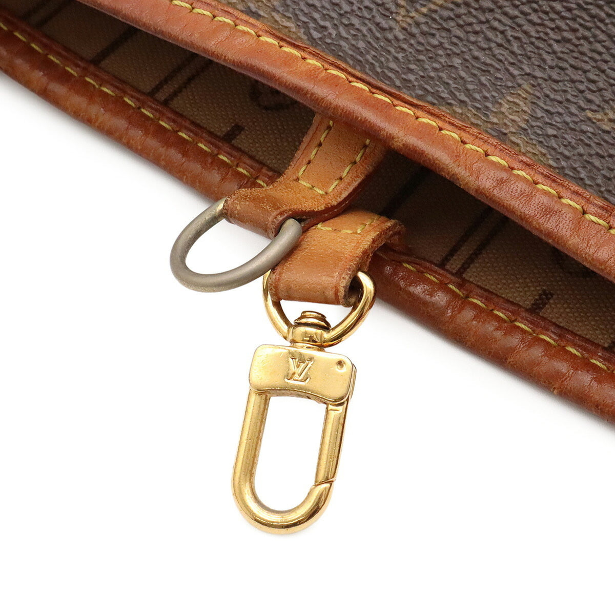 Louis Vuitton Brown Galle Monogram White Monogram Shoulder Bag Tote Bag (Pre-Owned)