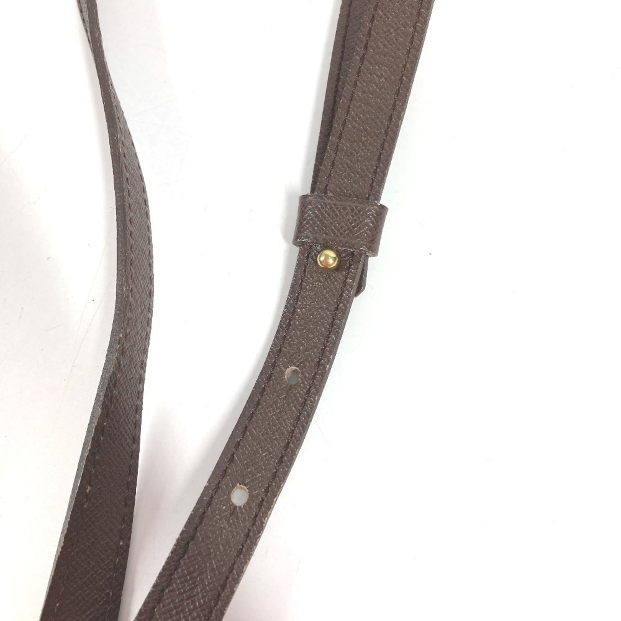 Louis Vuitton Brown Damier Canvas Pochette Shoulder Bag (Pre-Owned)